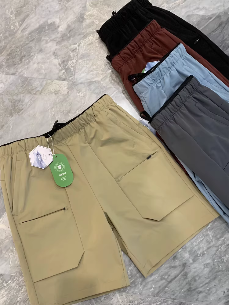 Chức năng ngoài trời của dòng sản phẩm Don Quixote Mountain! Xu hướng quần đi bộ đường dài thông thường có túi thoáng khí chống gió nhanh khô mùa hè dành cho nam giới