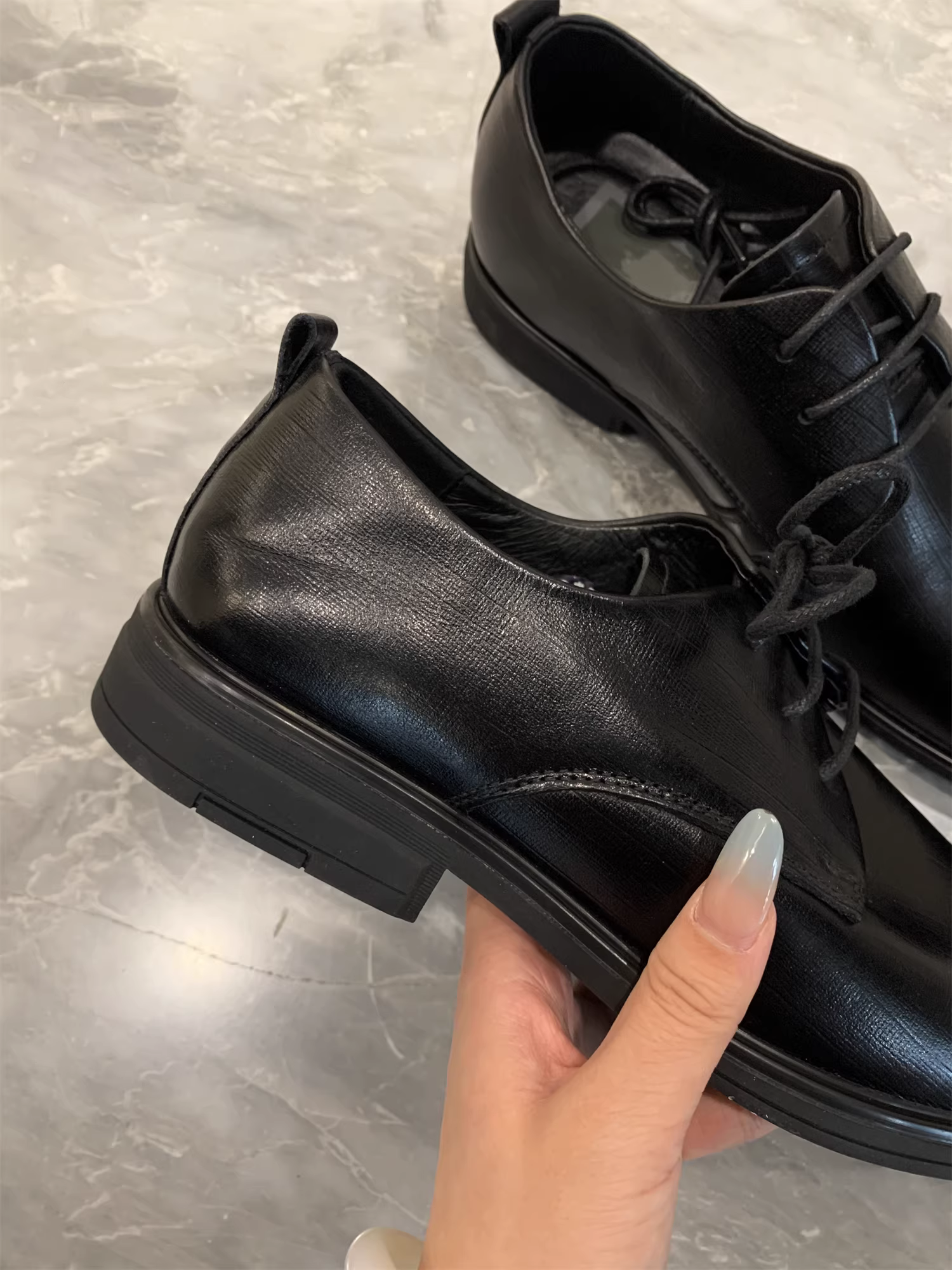 Ưu đãi đặc biệt Don Quixote! Mặt trên bằng da bò + đế ngoài bằng cao su! Giày da công sở mùa xuân thu dành cho nam.