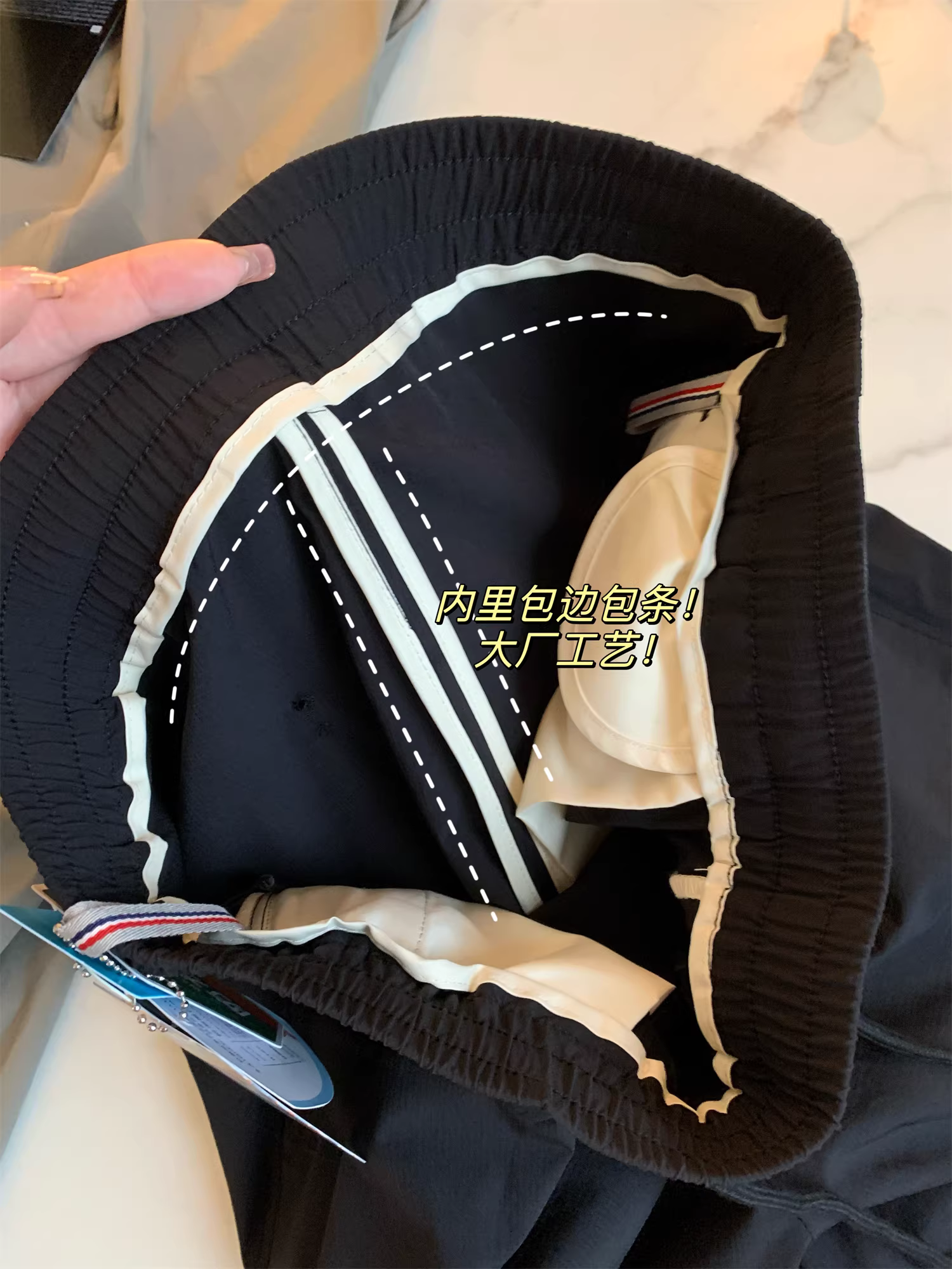 Quần Don Quixote cực chất! Chất liệu vải nano công nghệ! Quần nam kiểu dáng xuông, chống thấm nước, chống dầu, chống bám bẩn.