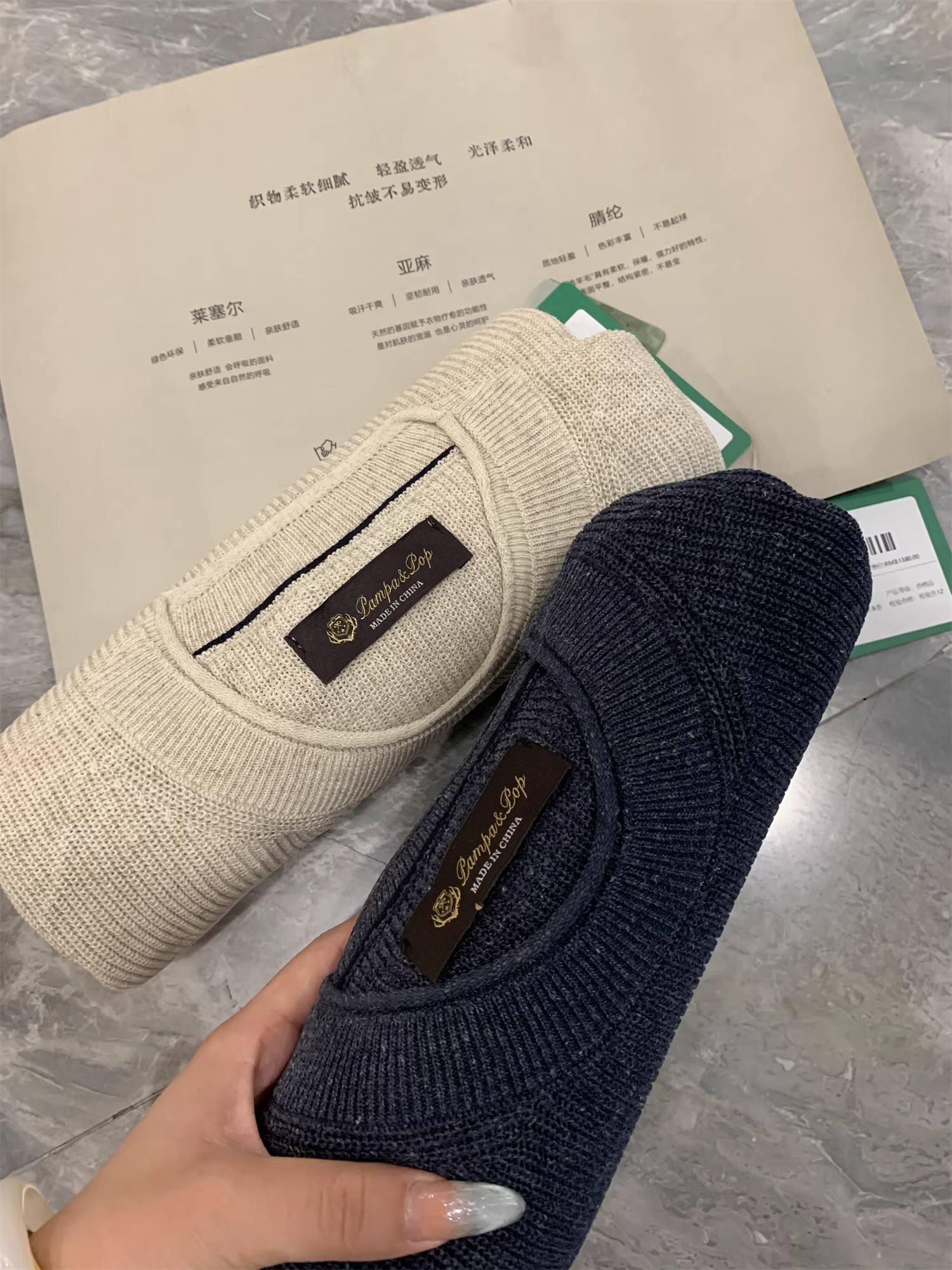 Vải lanh Don Quixote + lyocell! Đôi diện tích thoáng khí và mát mẻ hơn gấp đôi! Áo thun ngắn tay dệt kim mùa hè dành cho nam