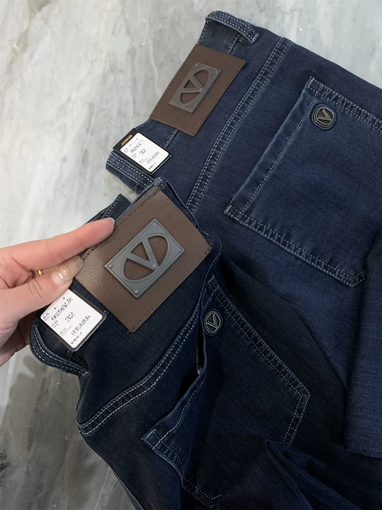 Đơn đặt hàng Don Quixote HK! Quy trình giặt giũ nặng nề! Quần jean nam đa năng, phong cách thời trang mùa xuân.