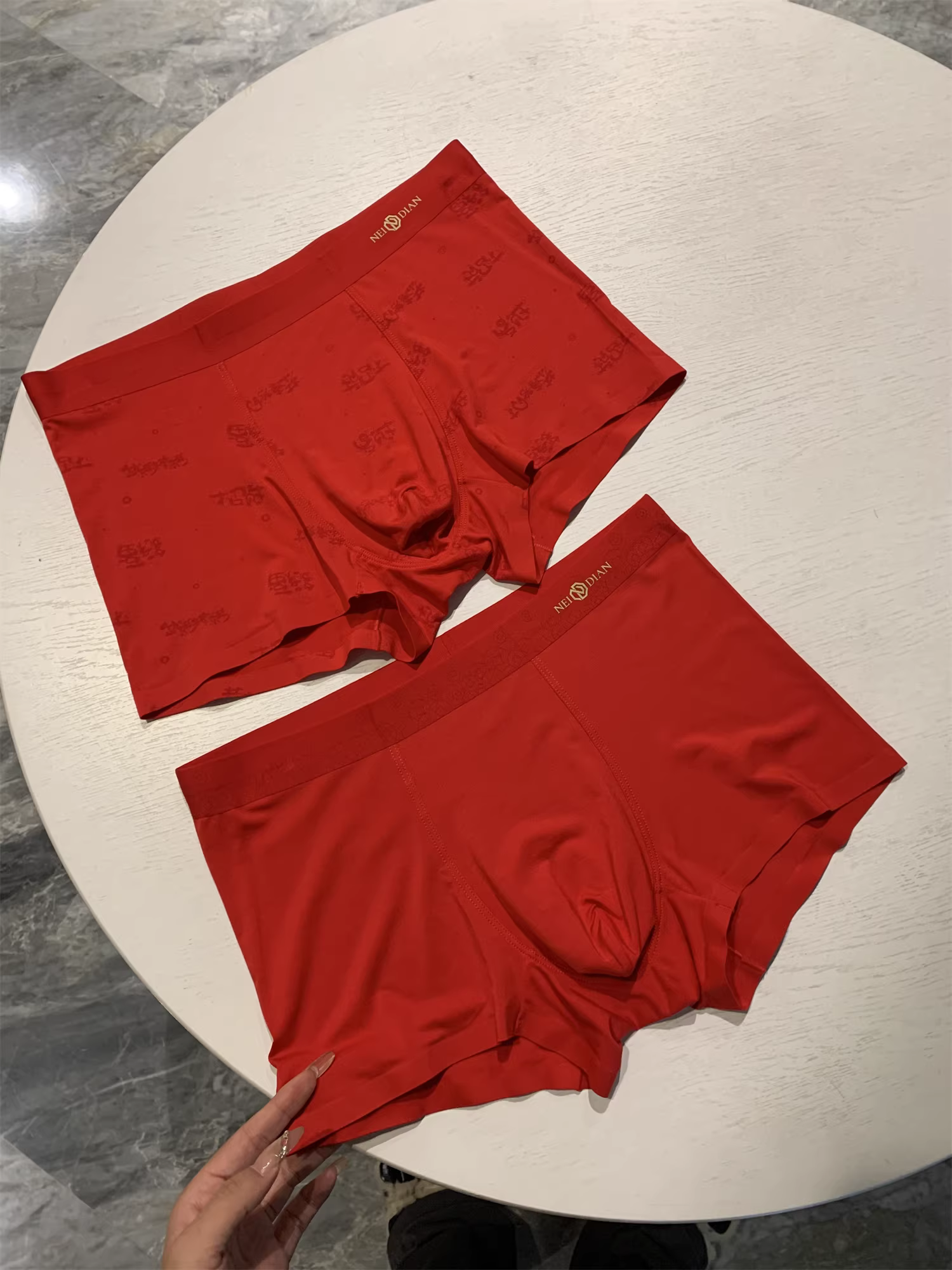 Don Quixote, hai chiếc mỗi hộp! Chất liệu pha trộn! Quần lót boxer thoáng khí, co giãn cao, mềm mại.