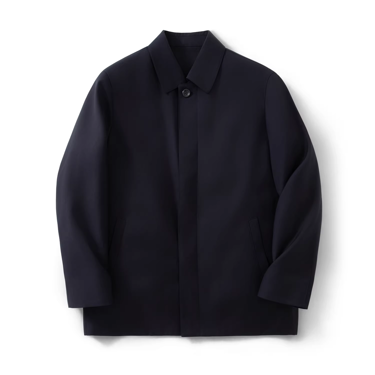 Dòng sản phẩm dành cho doanh nhân Don Quixote! 90% lông ngỗng trắng! Áo khoác lông vũ có cổ lật, lớp lót có thể tháo rời dành cho nam