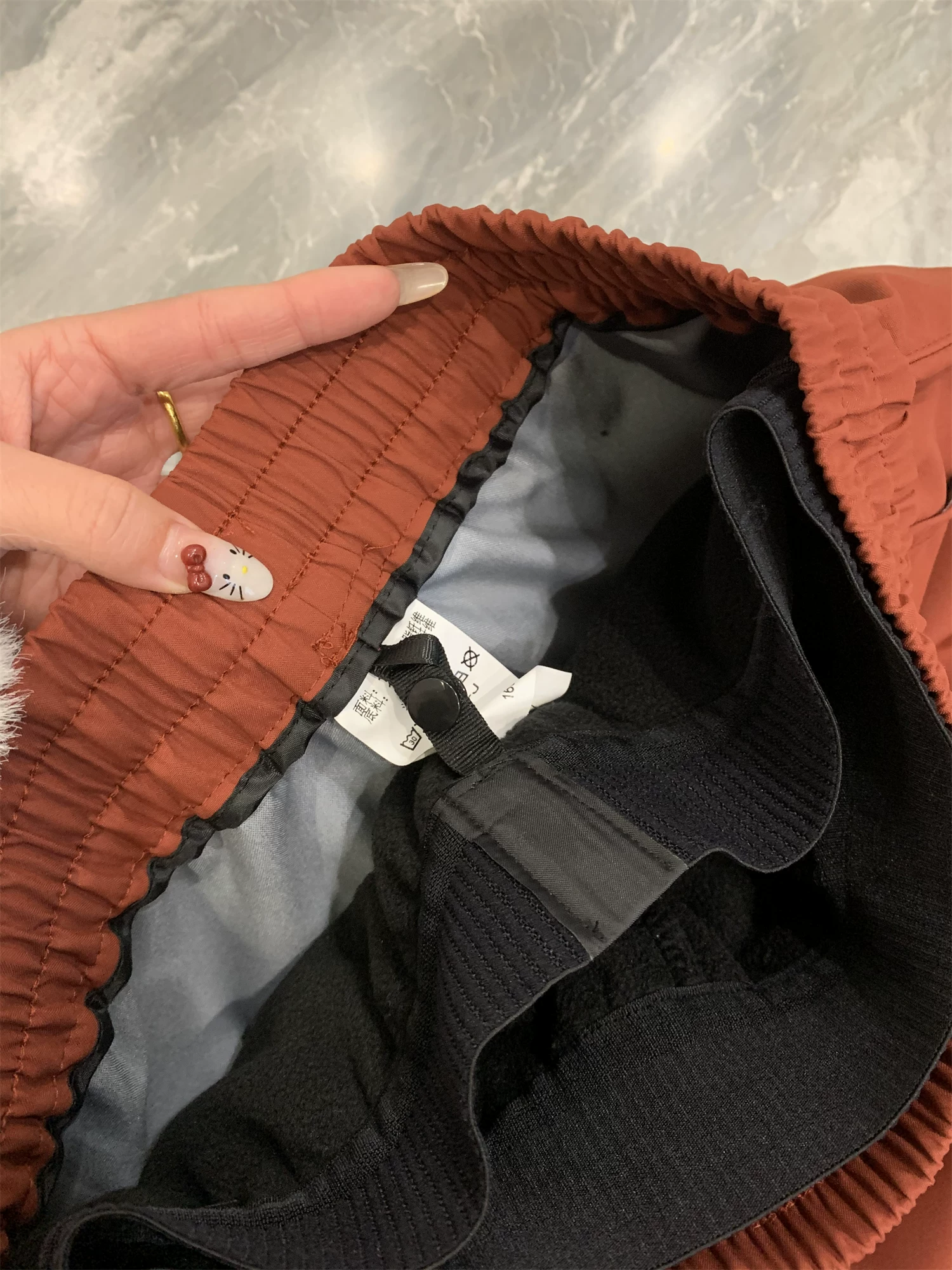 Don Quixote Outdoor 3 trong 1! Có lớp lót lông cừu có thể tháo rời! Quần thể thao mùa thu đông dành cho nam, thích hợp đi bộ đường dài và trượt tuyết.