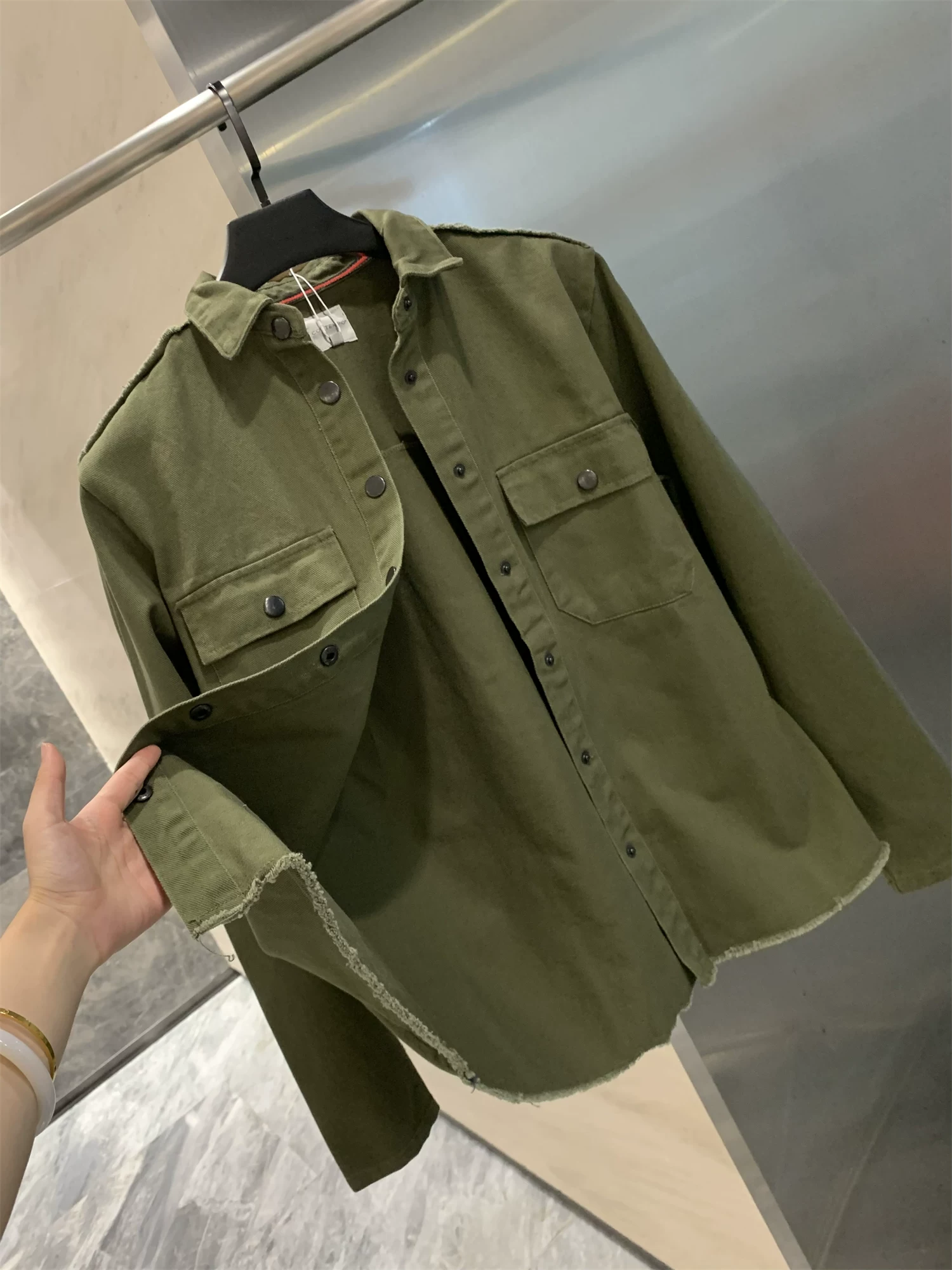 Don Quixote, một thương hiệu độc đáo ở Nam Mỹ! Áo khoác kiểu sơ mi chất liệu cotton nguyên chất, phong cách vintage, xù lông, kiểu dáng mùa xuân thu, dành cho nam.