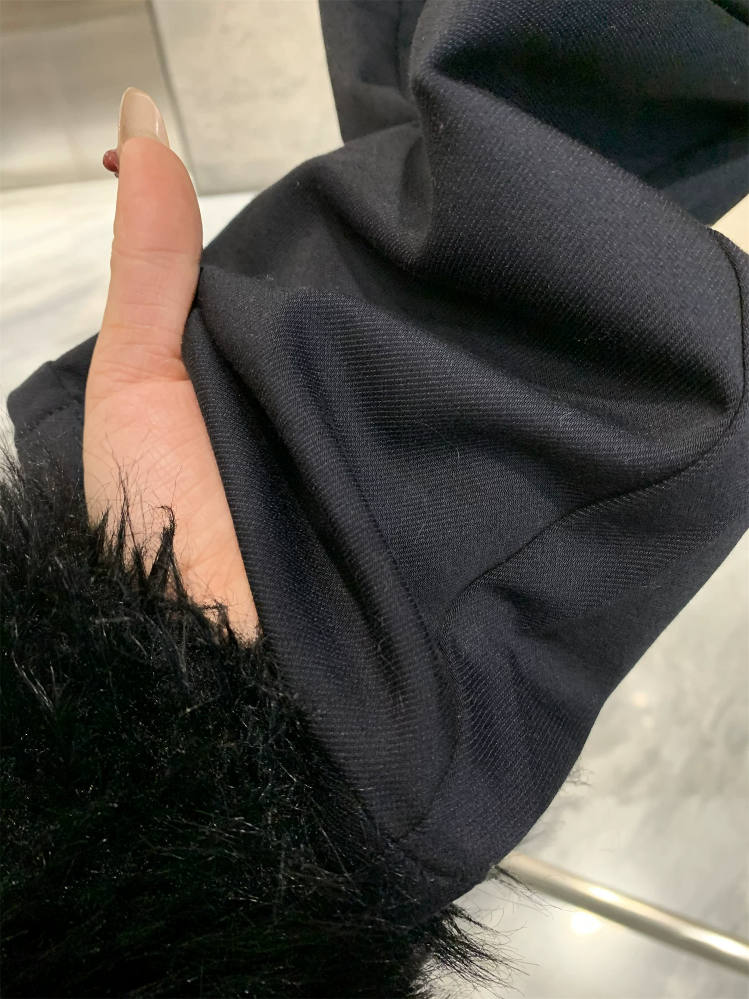 Don Quixote dòng H! Chất liệu pha cashmere! Quần âu nam dáng thẳng, phong cách thường ngày, hợp thời trang mùa thu đông.