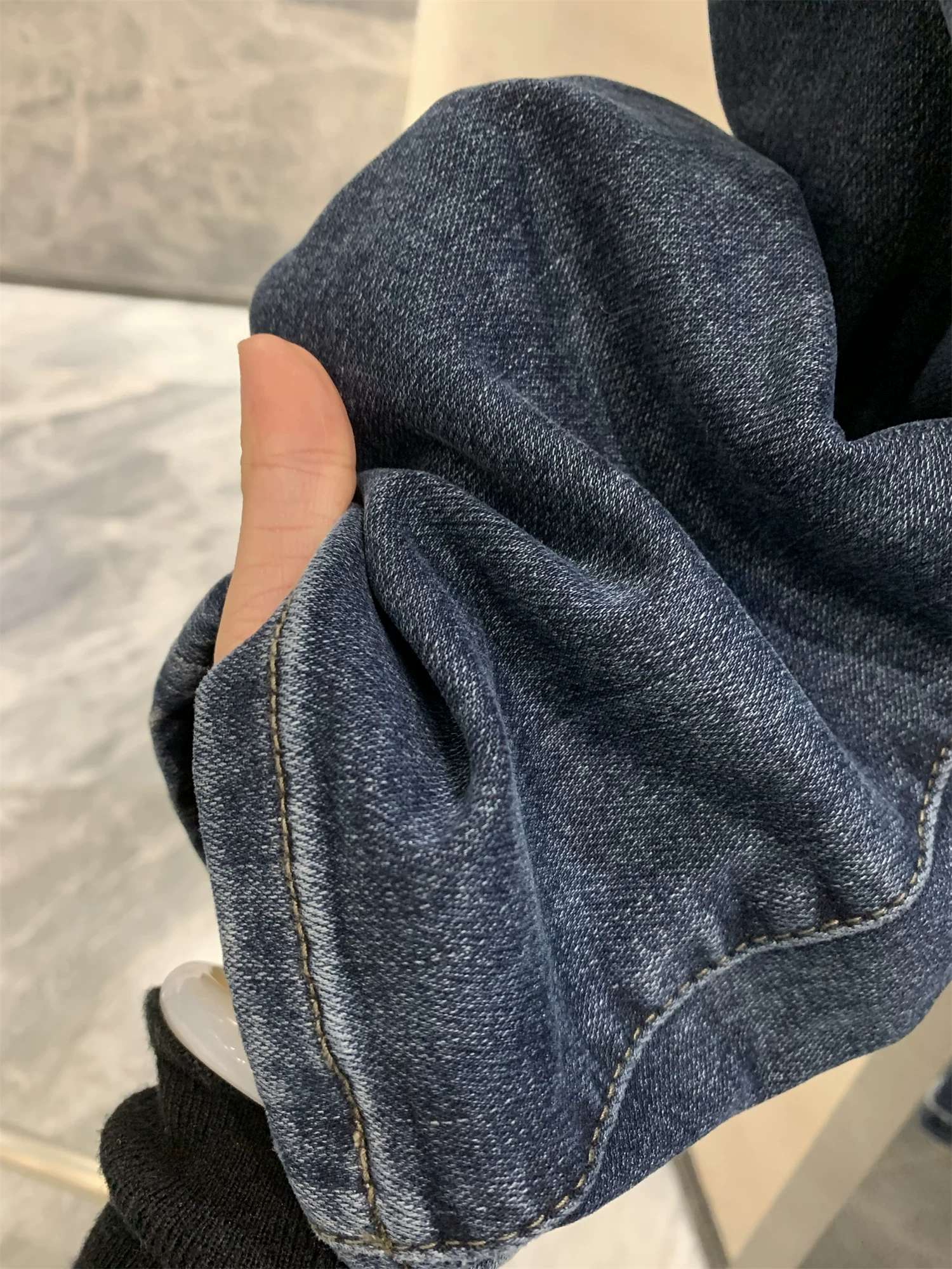 Don Quixote Offline 598! Công nghệ sợi tạo nhiệt tiên tiến! Quần âu và quần jean dáng thẳng, chất liệu nỉ nhẹ, ấm, mềm, mỏng.