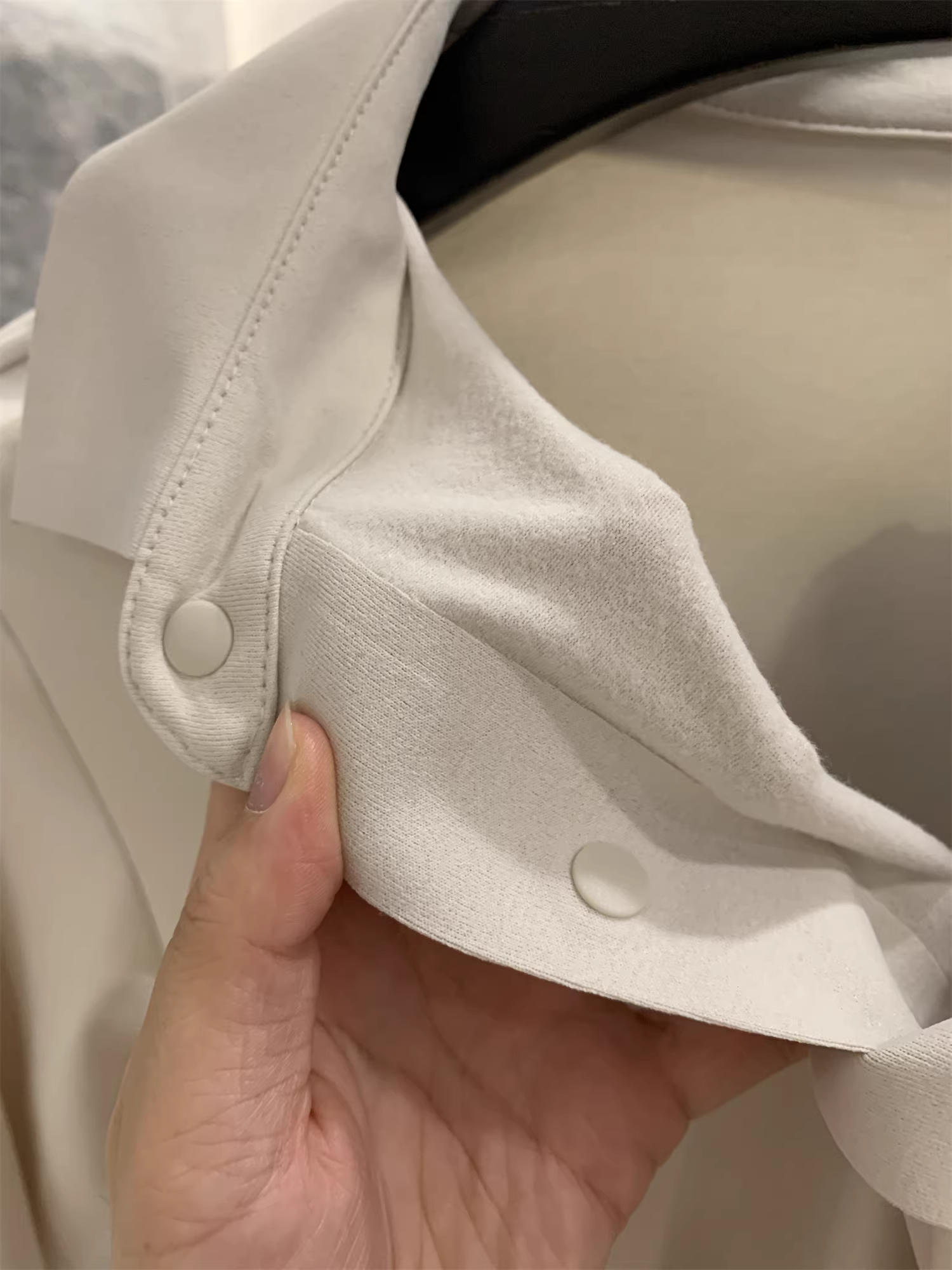 Áo polo dài tay mùa thu ngoài trời chất liệu thoáng khí, nhanh khô, có lớp lót mềm mại, kiểu dáng đơn giản, thương hiệu Don Quixote Solona + Seamless Adhesive!