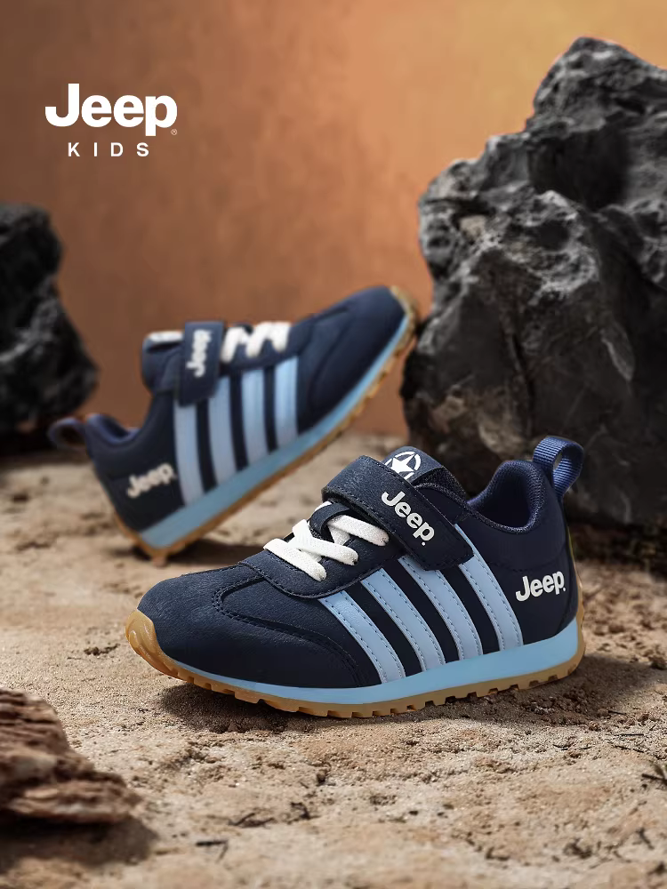 Giày trẻ em Jeep giày chạy bộ mùa thu 2025 giày trẻ em mới giày thể thao thông thường cho bé trai giày thể thao cho bé trai