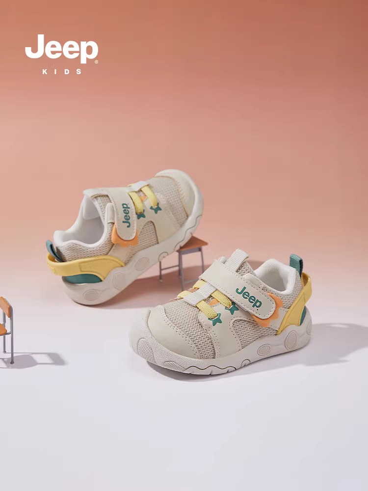 Giày trẻ em đế mềm chống đạp thoáng khí mùa xuân dành cho bé gái 2025 giày trẻ sơ sinh mới giày lưới cho bé trai