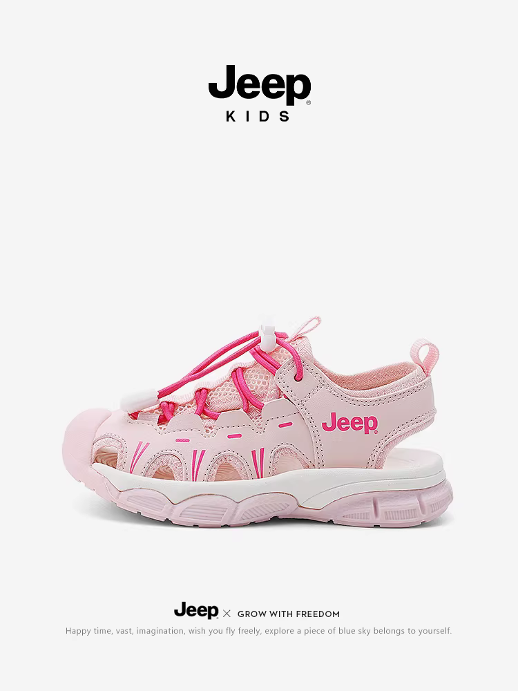 Dép kín mũi cho bé gái, giày đi nước cho trẻ em, giày trẻ lớn, giày đi biển đế mềm mới mùa hè 2025 cho bé trai