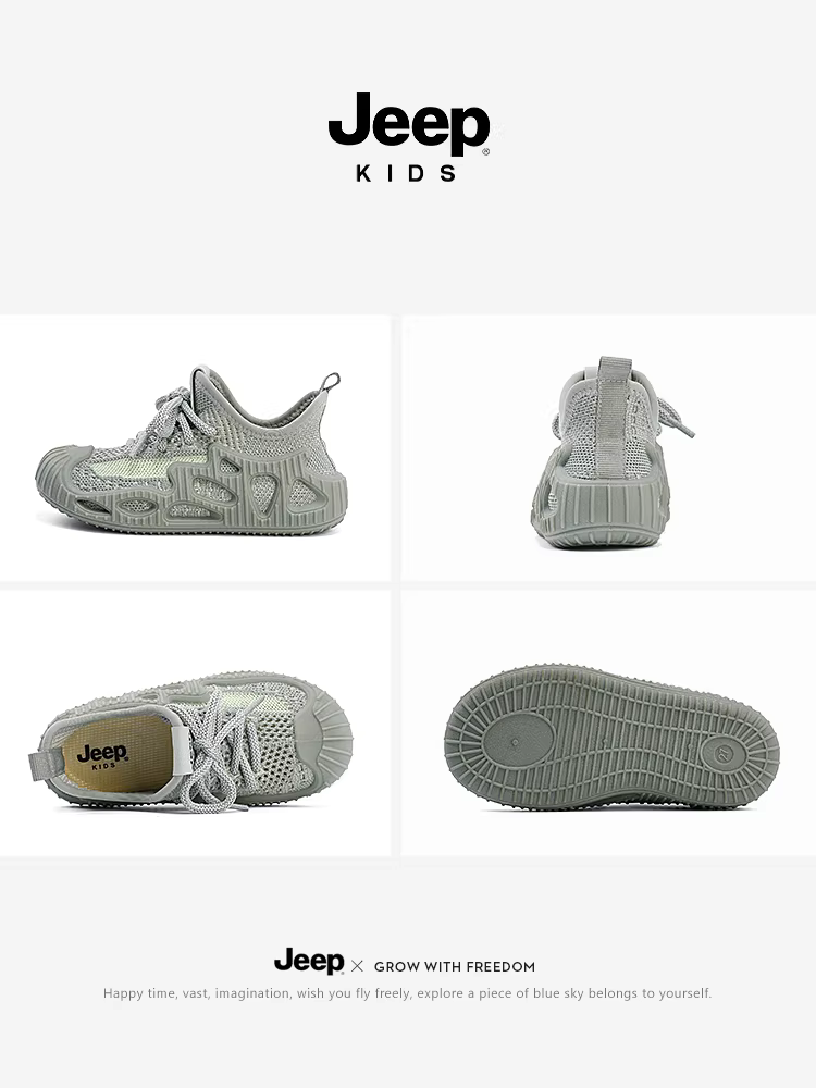 Giày thể thao nam Jeep 2025 giày chạy bộ mùa hè mới kiểu lười dành cho nữ giày lưới thoáng khí