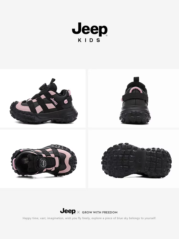 Giày trẻ em gái mùa đông 2025 kiểu mới lót lông cừu đôi lớp cotton giày bố giày trẻ em giày cotton giày thể thao