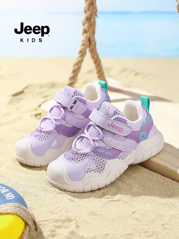 Giày thể thao thoáng khí cho bé gái, giày lưới mùa hè, giày trẻ em nhẹ, mẫu mới 2025, giày trẻ em