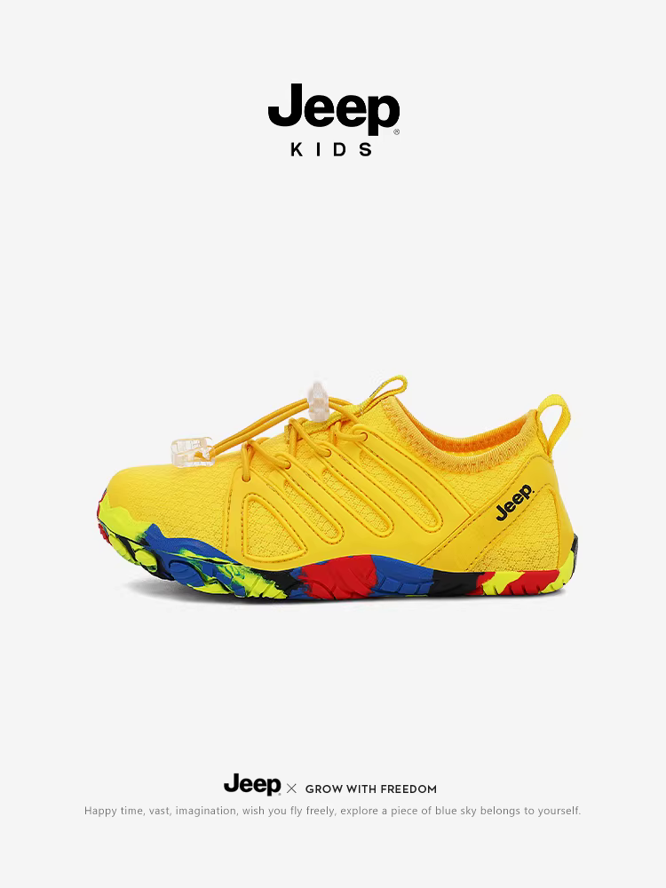Giày đi suối thân thiện với gia đình của Jeep dành cho trẻ em mùa hè 2025 giày bơi đi biển mới giày thể thao dưới nước ngoài trời dép thể thao nhẹ