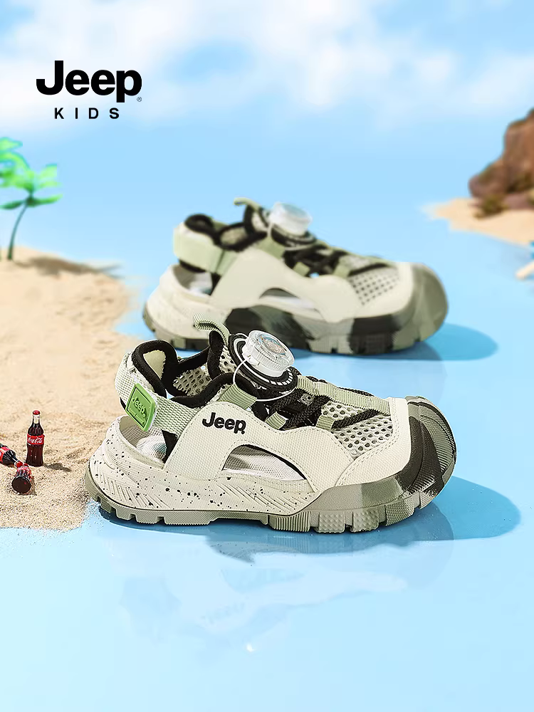 Dép trẻ em kiểu mùa hè, mũi kín, giày đi suối, mẫu mới hè 2025, giày thể thao ngoài trời cho bé gái, giày đi biển cho bé trai