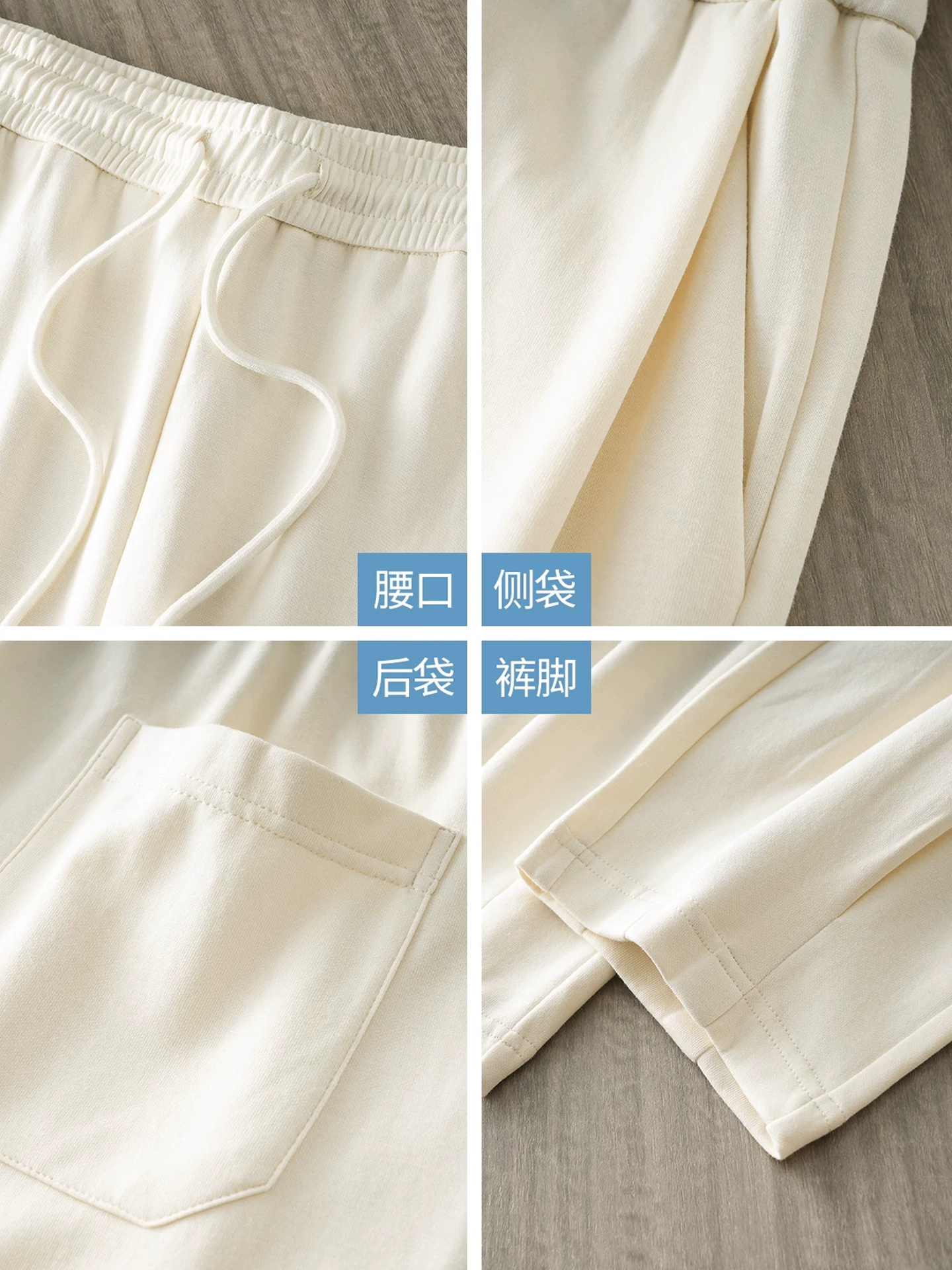 Quần jogger nam OMZM, xuân thu, phong cách Mỹ, bền chắc, dáng rộng, quần ống rộng có bo gấu, quần thể thao thường ngày.