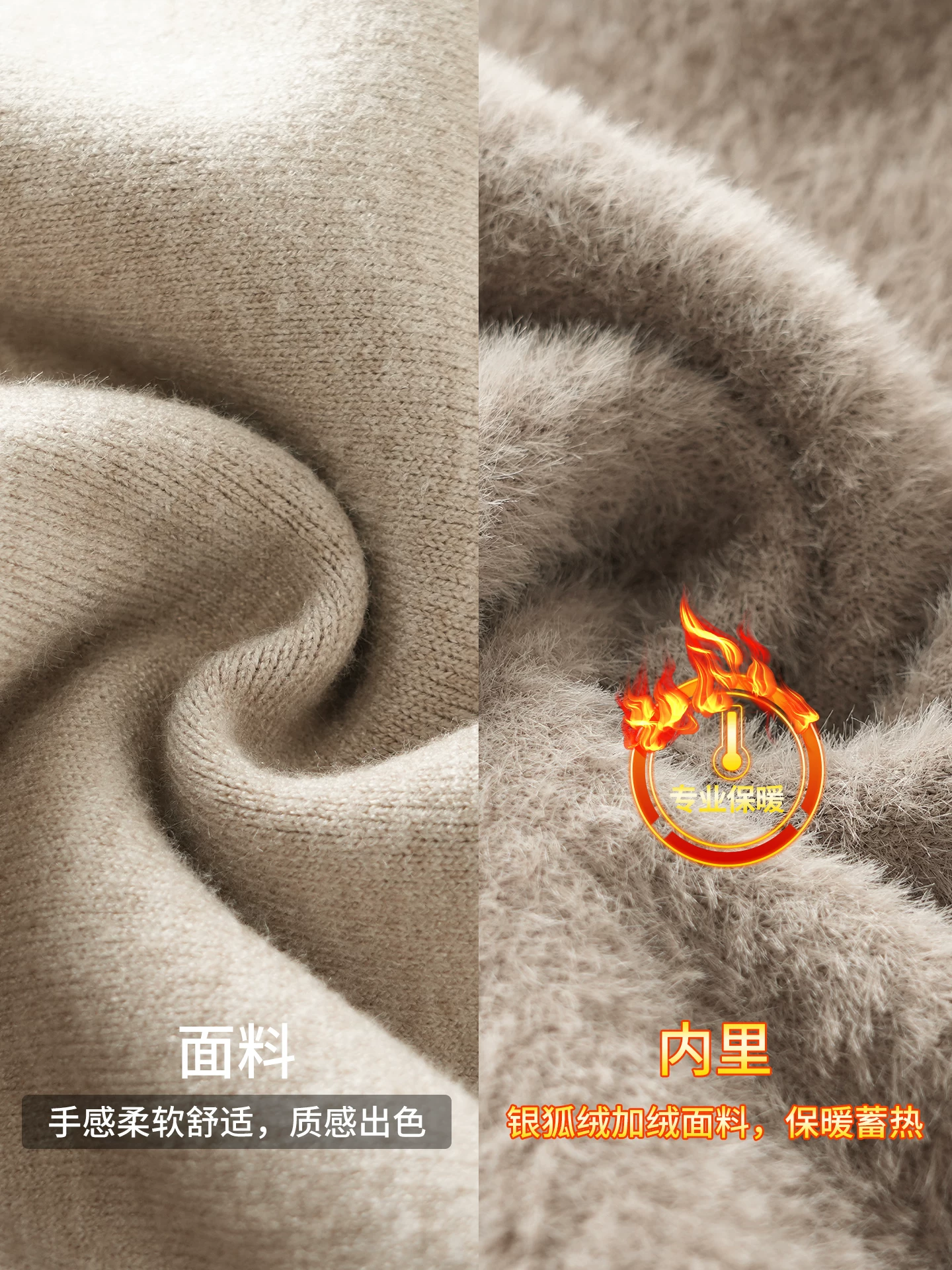 Áo len lông cừu hạng nặng OMZM dành cho nam, áo len dệt kim cổ lọ nửa cổ kiểu Mỹ cổ điển mùa đông, dày dặn và ấm áp, áo sơ mi màu trơn.