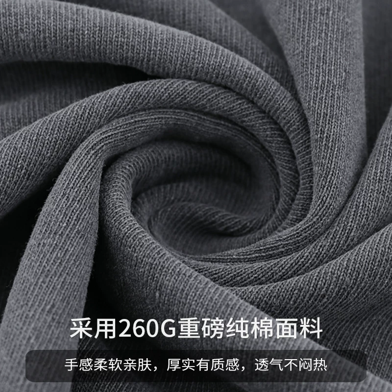 Áo thun ngắn tay bằng cotton nguyên chất hạng nặng OMZM260G dành cho nam, phong cách cổ điển đường phố cao cấp mùa hè, áo thun cao cấp mát mẻ và đẹp trai.