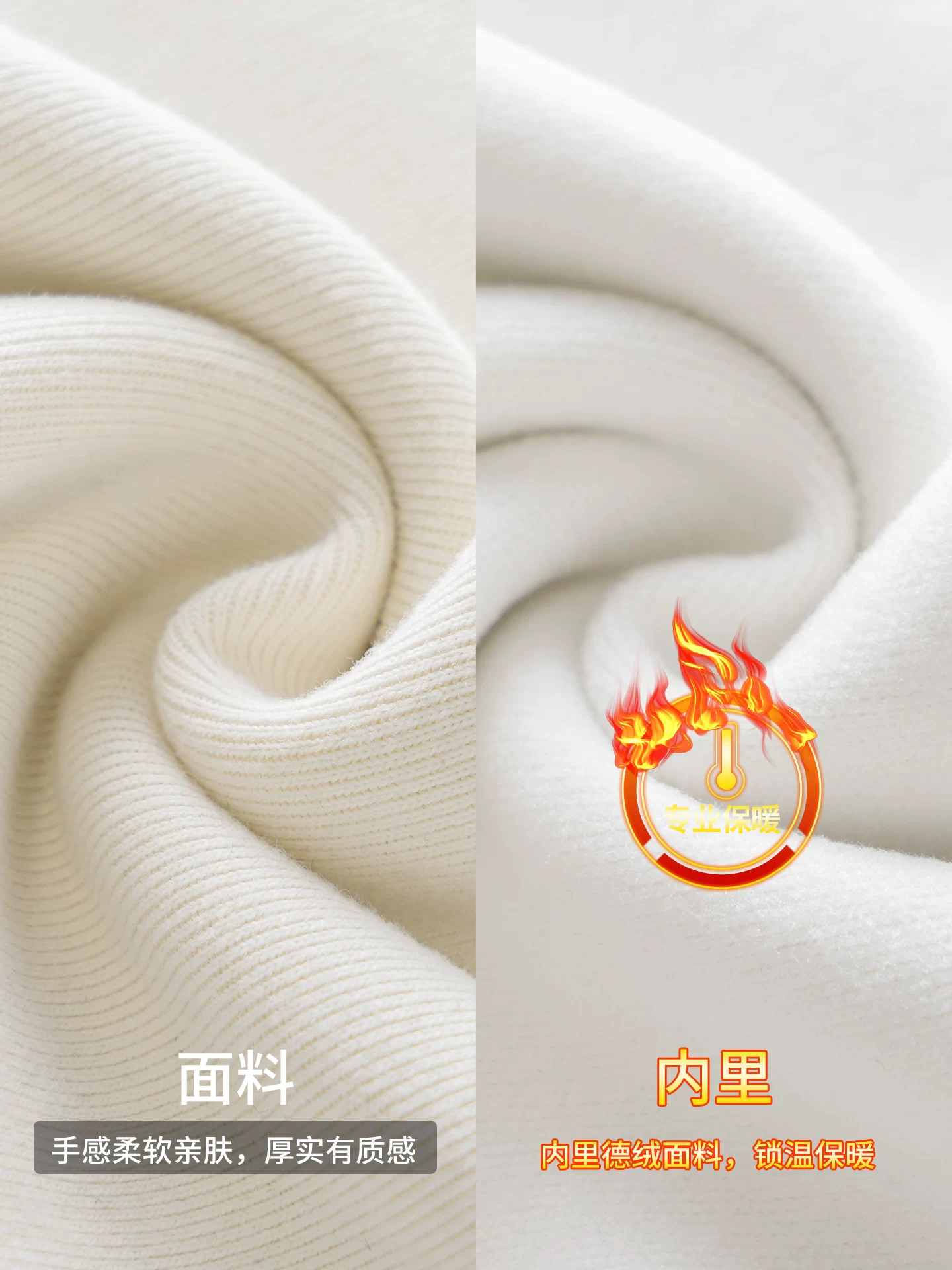 Áo nỉ lông cừu hạng nặng kiểu Mỹ OMZM dành cho nam, áo lớp lót giữ ấm dày dặn mùa đông có cổ tròn và thiết kế thêu, tay áo dài.