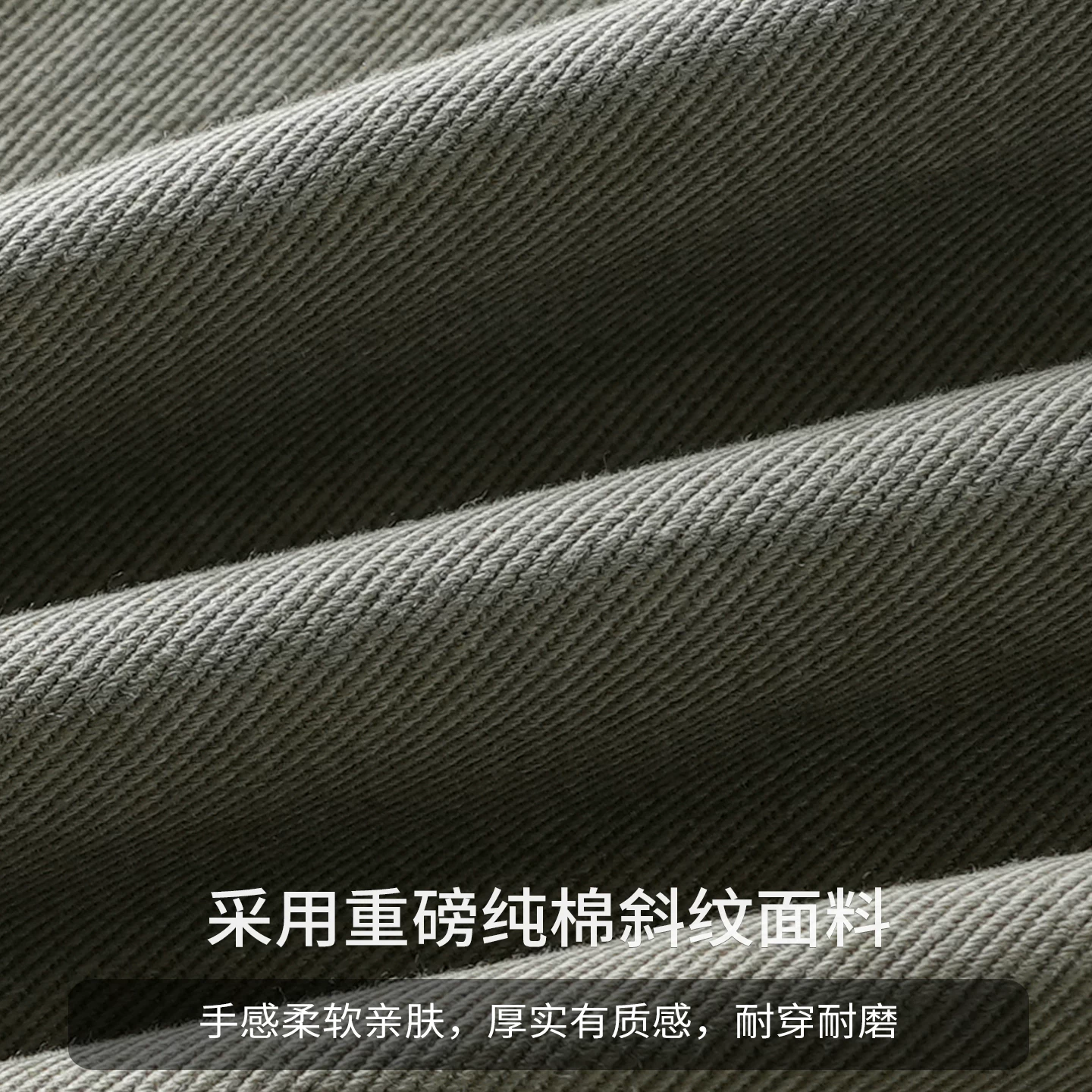 Quần cargo cotton nguyên chất hạng nặng OMZM dành cho nam, quần dáng rộng kiểu Mỹ mùa hè, quần dài đường phố cao cấp được giặt thông thường