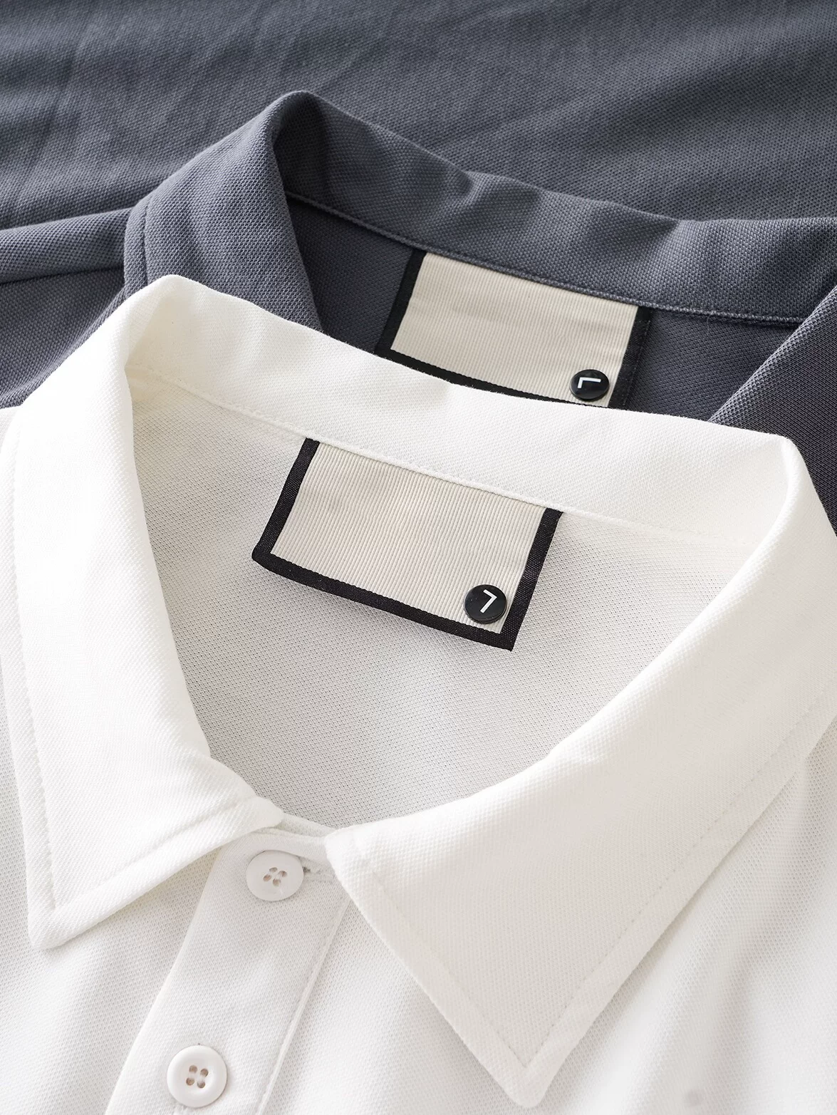 Áo polo nam chất liệu cotton Mercerized mát lạnh, tay ngắn, cao cấp, chất liệu cotton pique thoáng khí, cổ trụ, màu trơn, nửa tay.