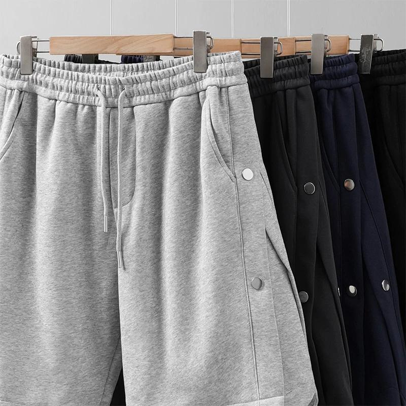 Quần short nam OMZM360G bền chắc, kiểu dáng Mỹ, thích hợp cho mùa hè, chơi bóng rổ ngoài trời, quần lửng rộng rãi đi biển