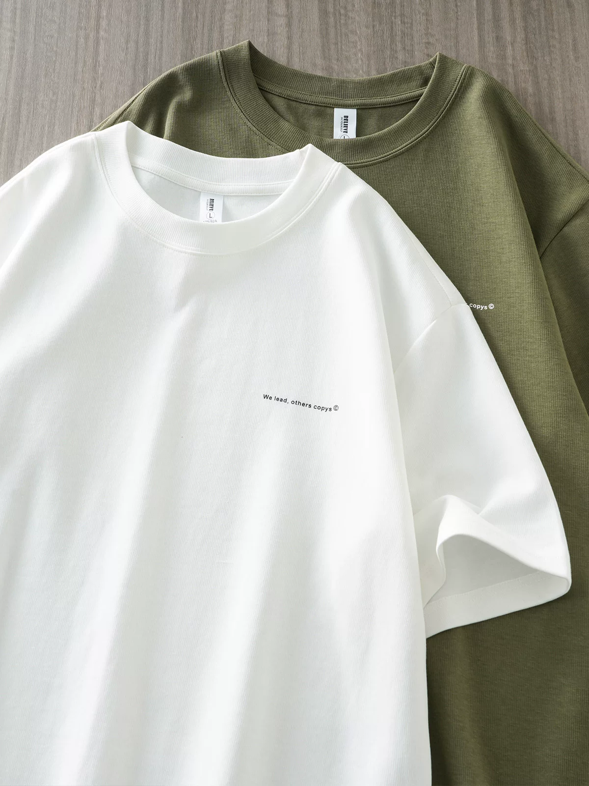 Áo thun nam tay ngắn chất dày 250G kiểu Mỹ, in chữ retro mùa hè, tay lửng dáng regular, cổ tròn rộng rãi