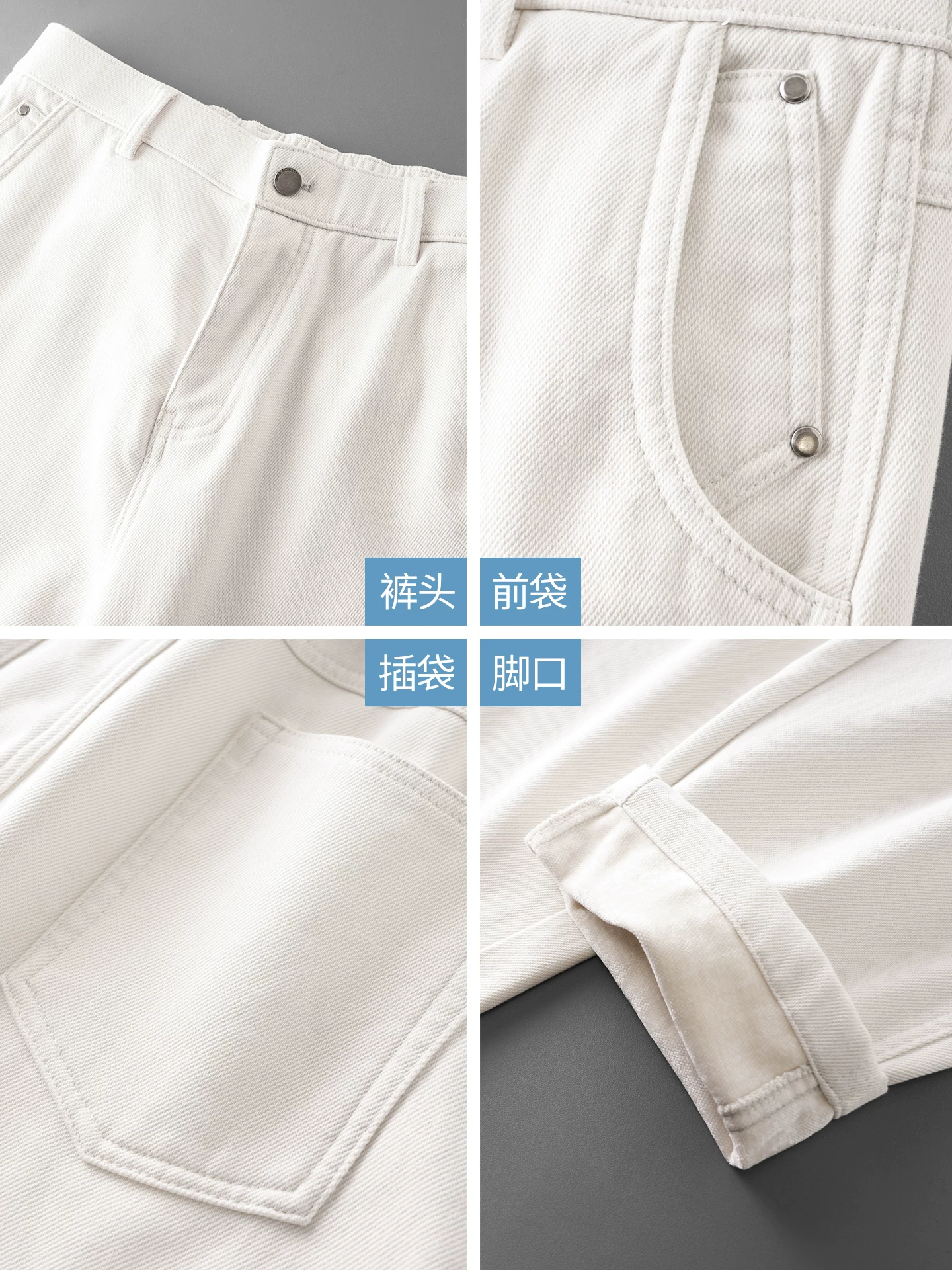 Quần jean lót lông cừu hạng nặng OMZM dành cho nam, quần kiểu Mỹ cổ điển mùa đông được giặt sạch, quần ống đứng ấm áp, quần thường ngày