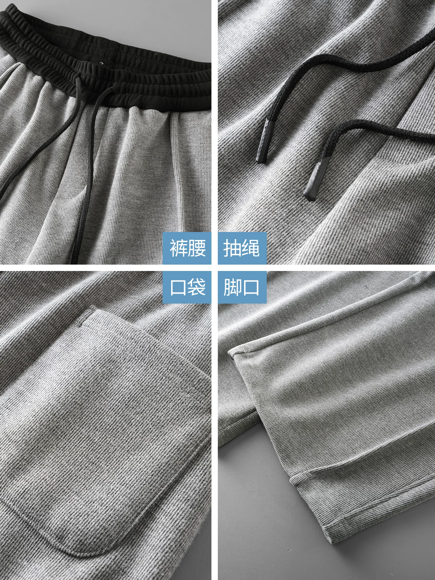 Quần thể thao nam lót lông cừu nặng 480G, kiểu dáng lửng, mùa đông, phong cách Mỹ, dáng rộng, ống thẳng, ống rộng, dày dặn và ấm áp.