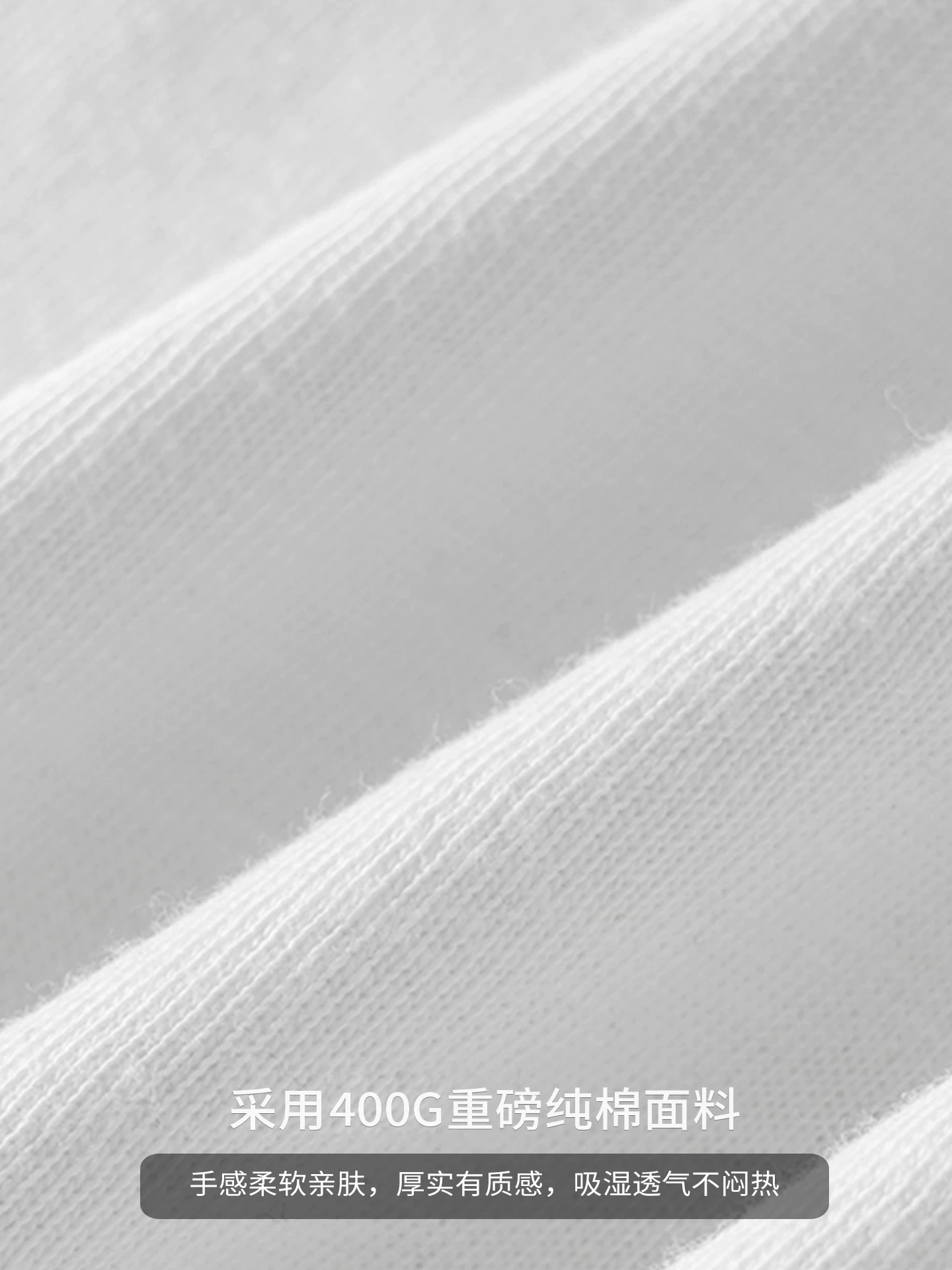 Áo thun dài tay bằng cotton nguyên chất hạng nặng OMZM400G dành cho nam, lớp nền màu trắng mùa thu, áo lót màu trơn dành cho giới trẻ.