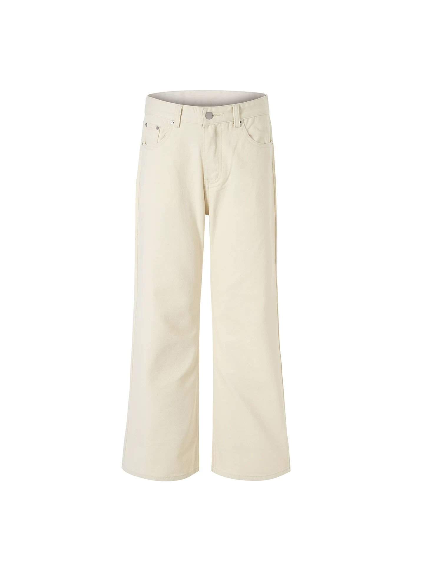 Quần jeans ống rộng dáng suông OMZM dành cho nam, kiểu dáng mới mùa đông 2025, phong cách Mỹ, màu đen, dáng rộng, chất liệu mềm mại, quần thường ngày