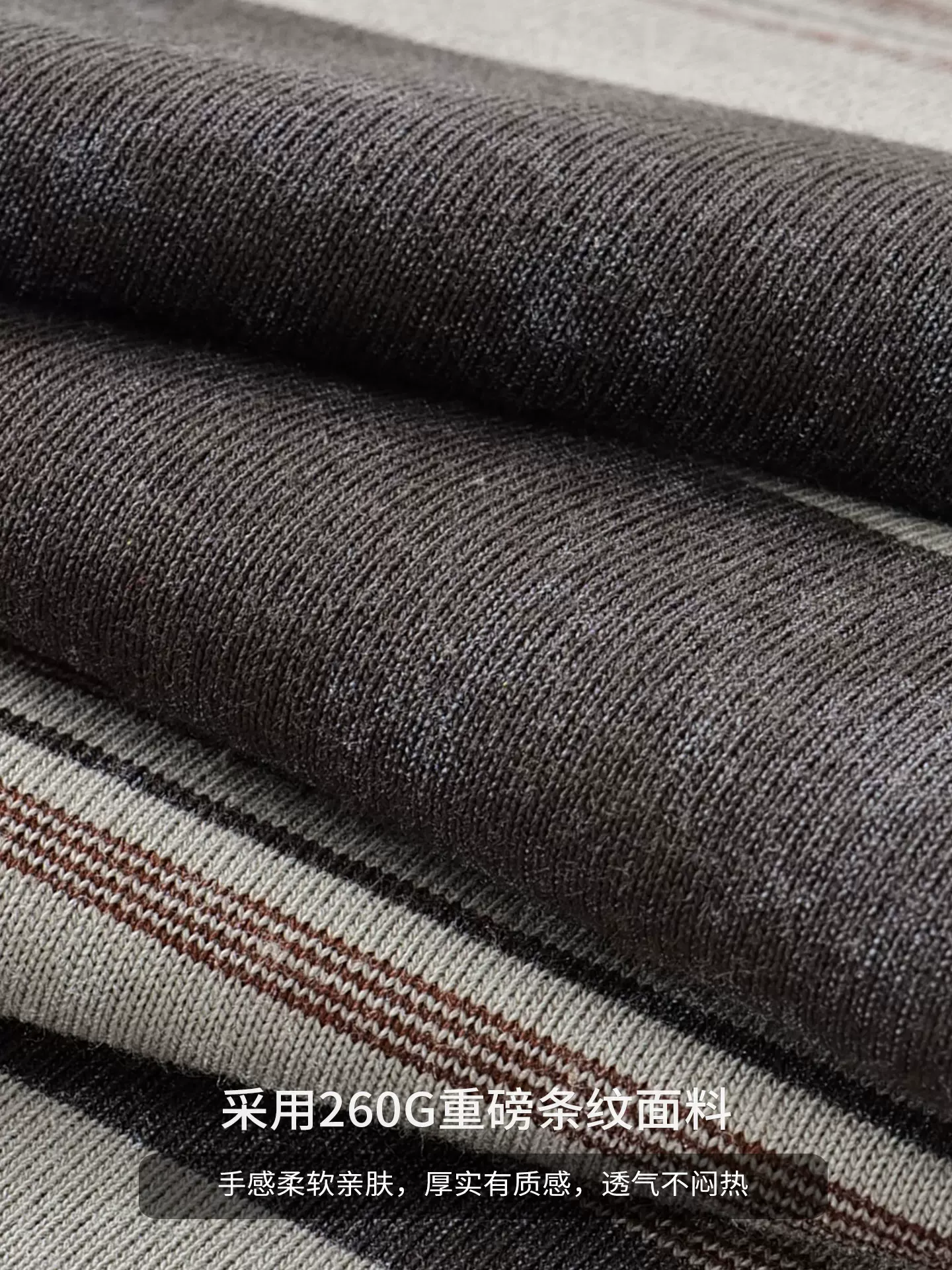 Áo thun sọc cotton nguyên chất hạng nặng OMZM260G dành cho nam và nữ, phong cách cổ điển kiểu Mỹ mùa hè, áo sơ mi nửa tay dáng rộng dành cho cặp đôi