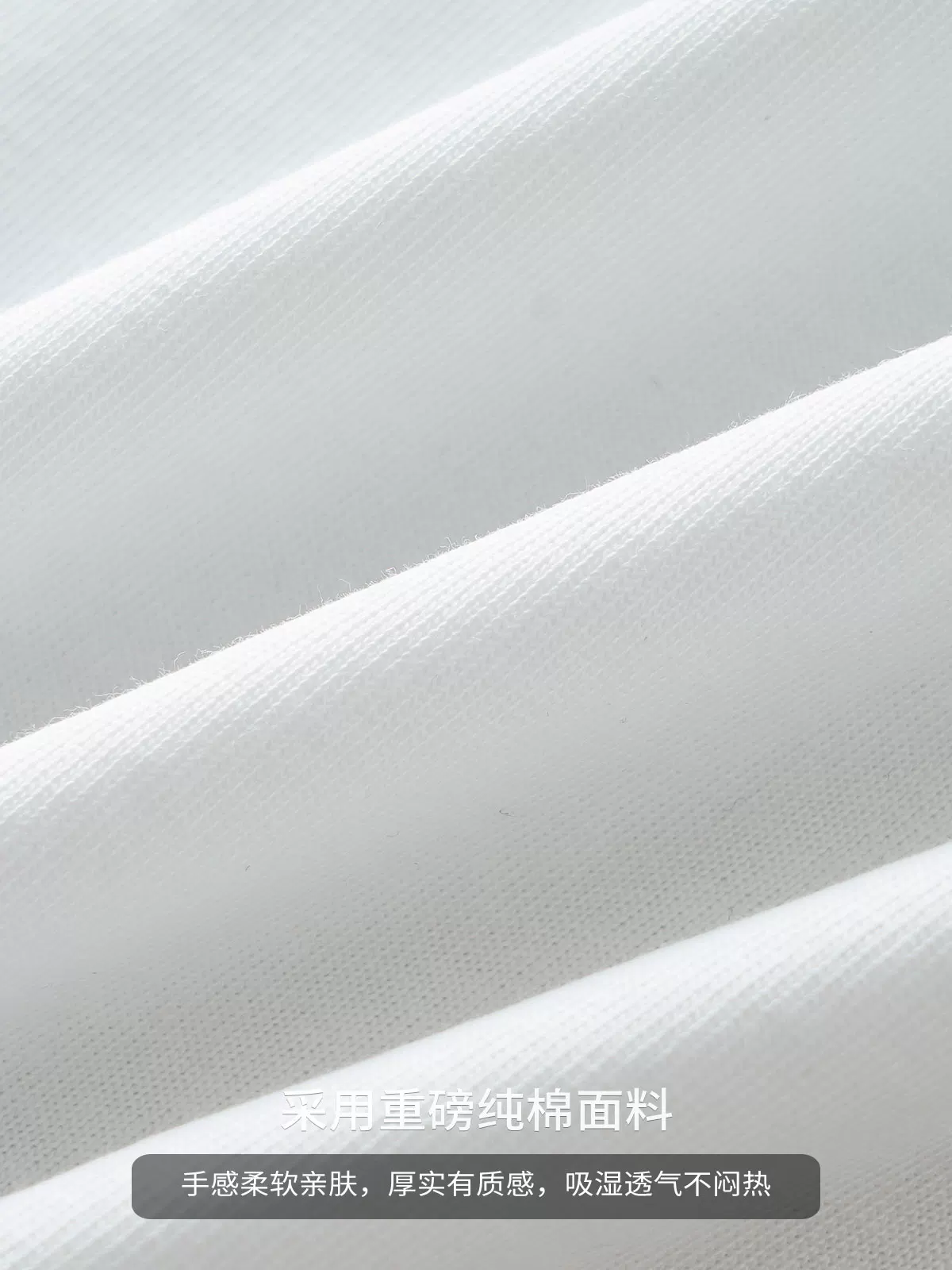 [In Ấn Độ] Áo thun ngắn tay bằng cotton nguyên chất hạng nặng kiểu Mỹ dành cho nam, áo lót cổ tròn cổ điển mùa hè, áo thun nửa tay.