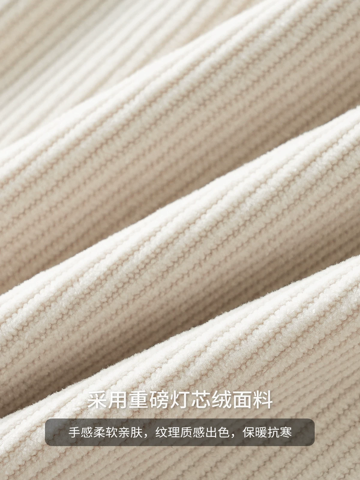 OMZM Áo sơ mi vải nhung dày kiểu Mỹ áo khoác dài tay mùa thu áo sơ mi thêu chữ cao cấp áo khoác công sở