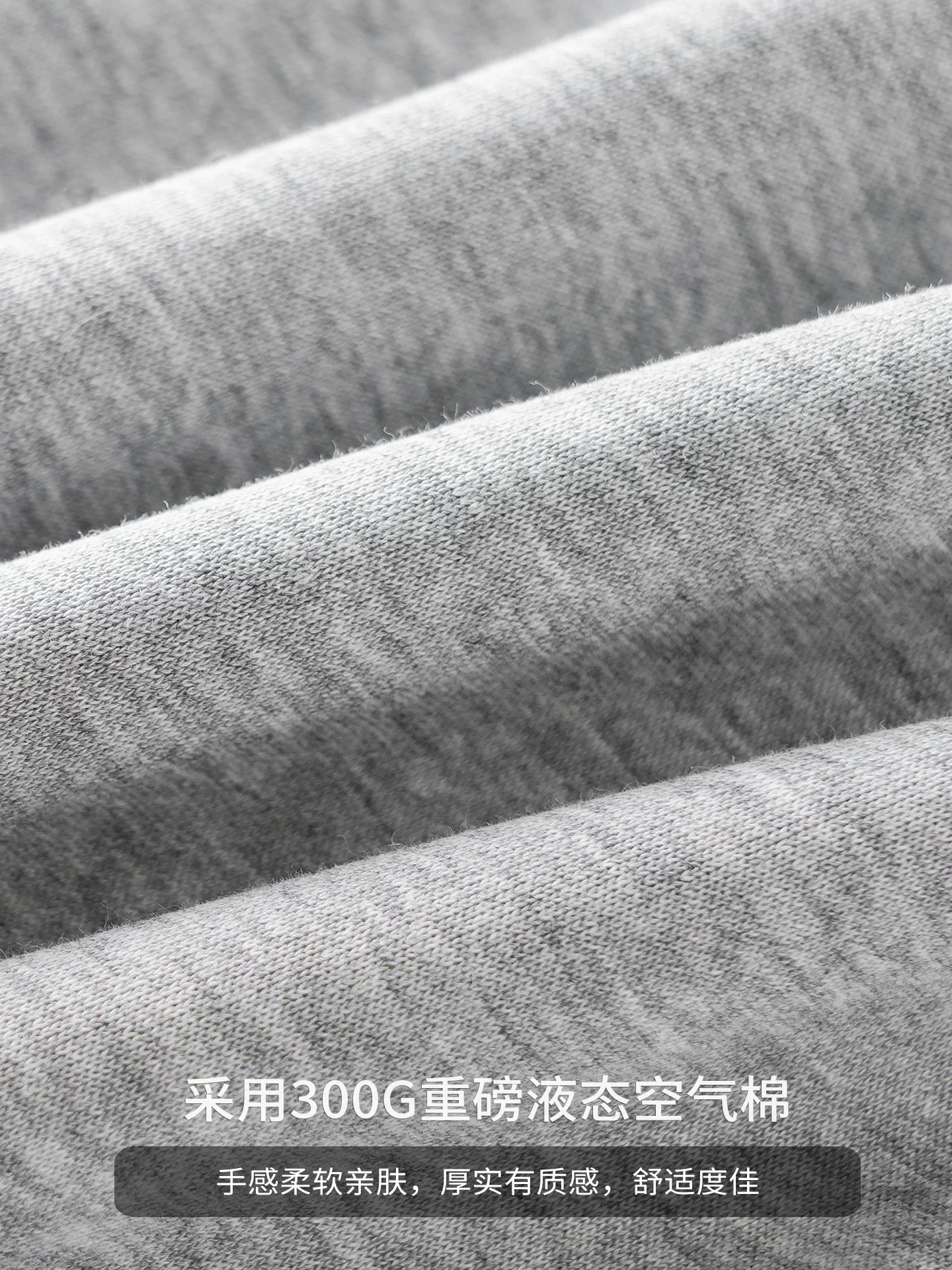 Áo thun cotton hạng nặng OMZM300G dành cho nam, áo thun dài tay cổ tròn thêu phong cách Mỹ mùa thu kiểu dáng rộng vai