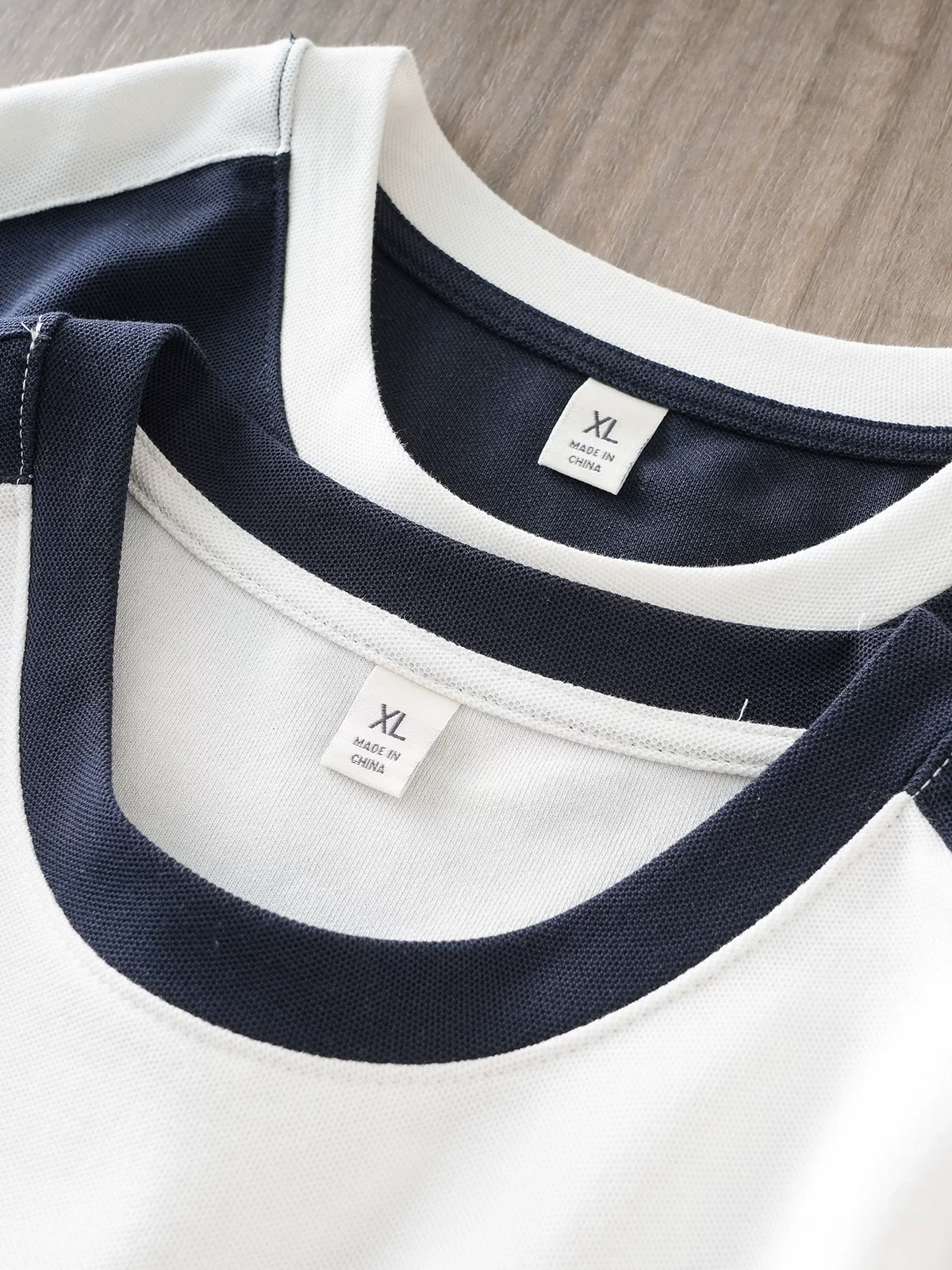 Áo thun ngắn tay phối màu hạng nặng OMZM dành cho nam, áo thun cotton cao cấp mùa hè kiểu dáng thời trang phối màu nửa tay áo thun cổ tròn dáng rộng