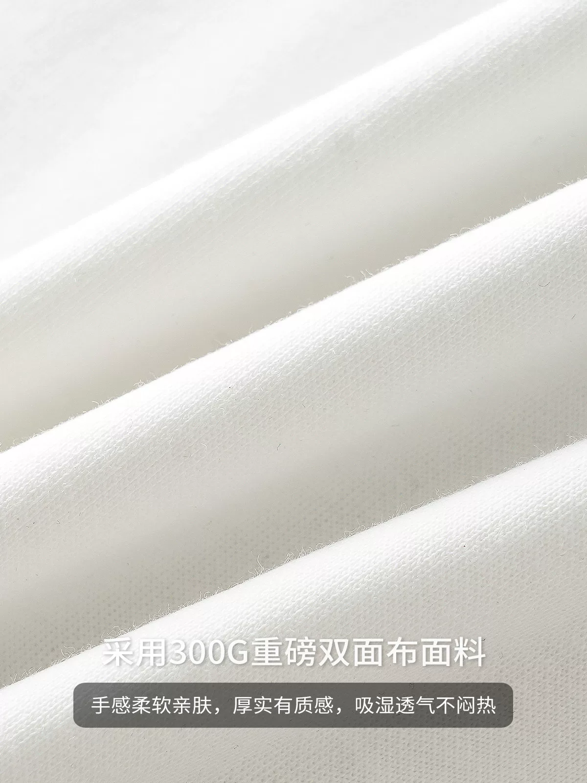 [Double Pockets] Áo thun ngắn tay hạng nặng 300G kiểu Mỹ dành cho nam, áo lót nửa tay dáng rộng cổ tròn màu trơn mùa hè