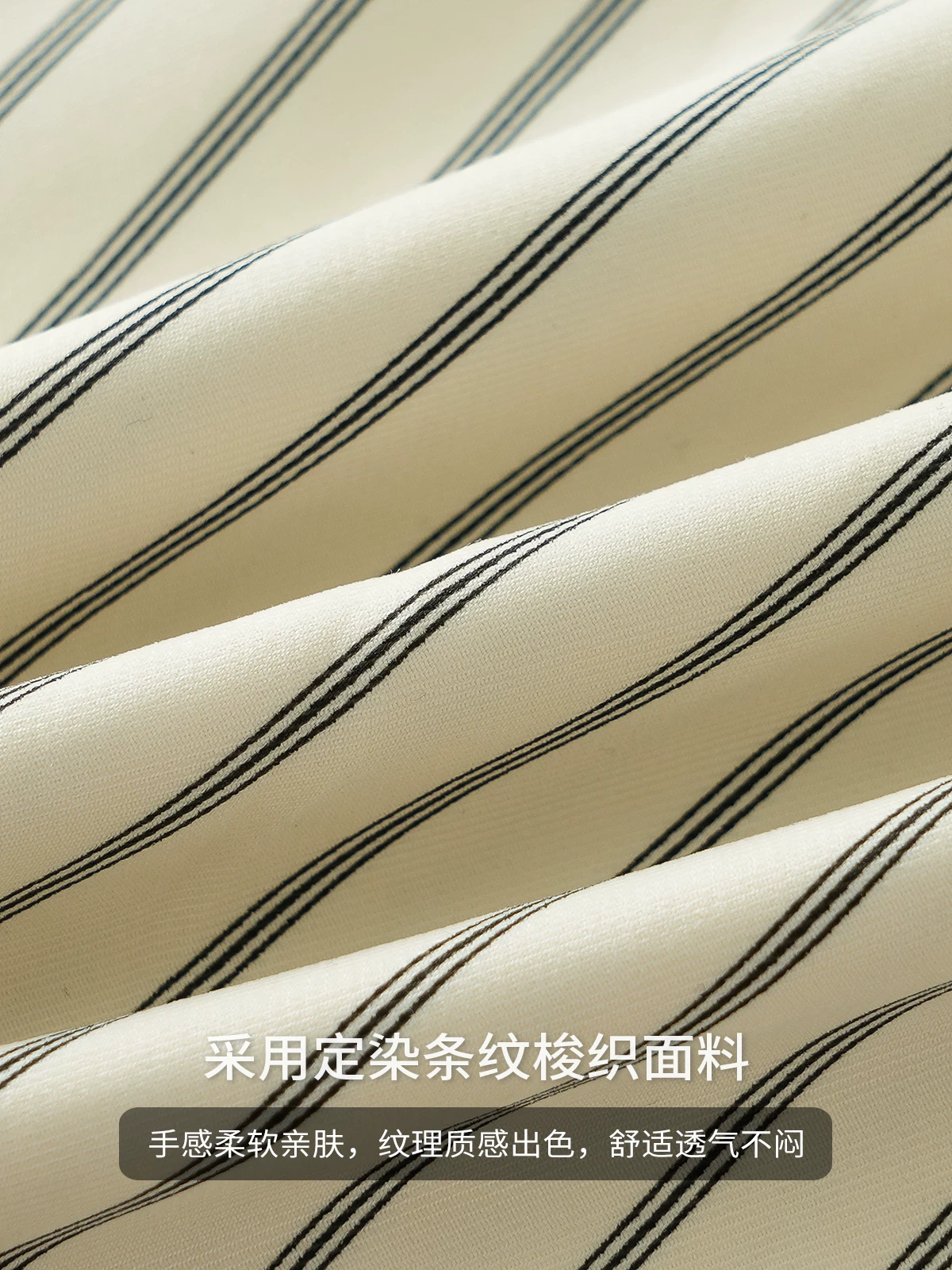 Áo sơ mi nam OMZM kẻ sọc dày dặn tay dài mùa thu 2024, áo khoác thường ngày đi làm, áo khoác nhiều lớp, áo khoác công sở