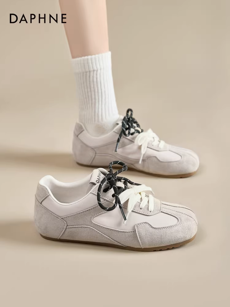 Giày tập Daphne dành cho nữ 2025 mẫu mới mùa thu đế mềm giày ba lê đa năng giày thể thao thường ngày đế mỏng