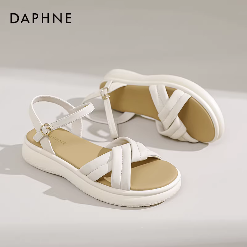 Dép Daphne nữ, kiểu mới hè 2025, dép bệt nữ, dép thể thao đế dày đi biển, đi ngoài trời.