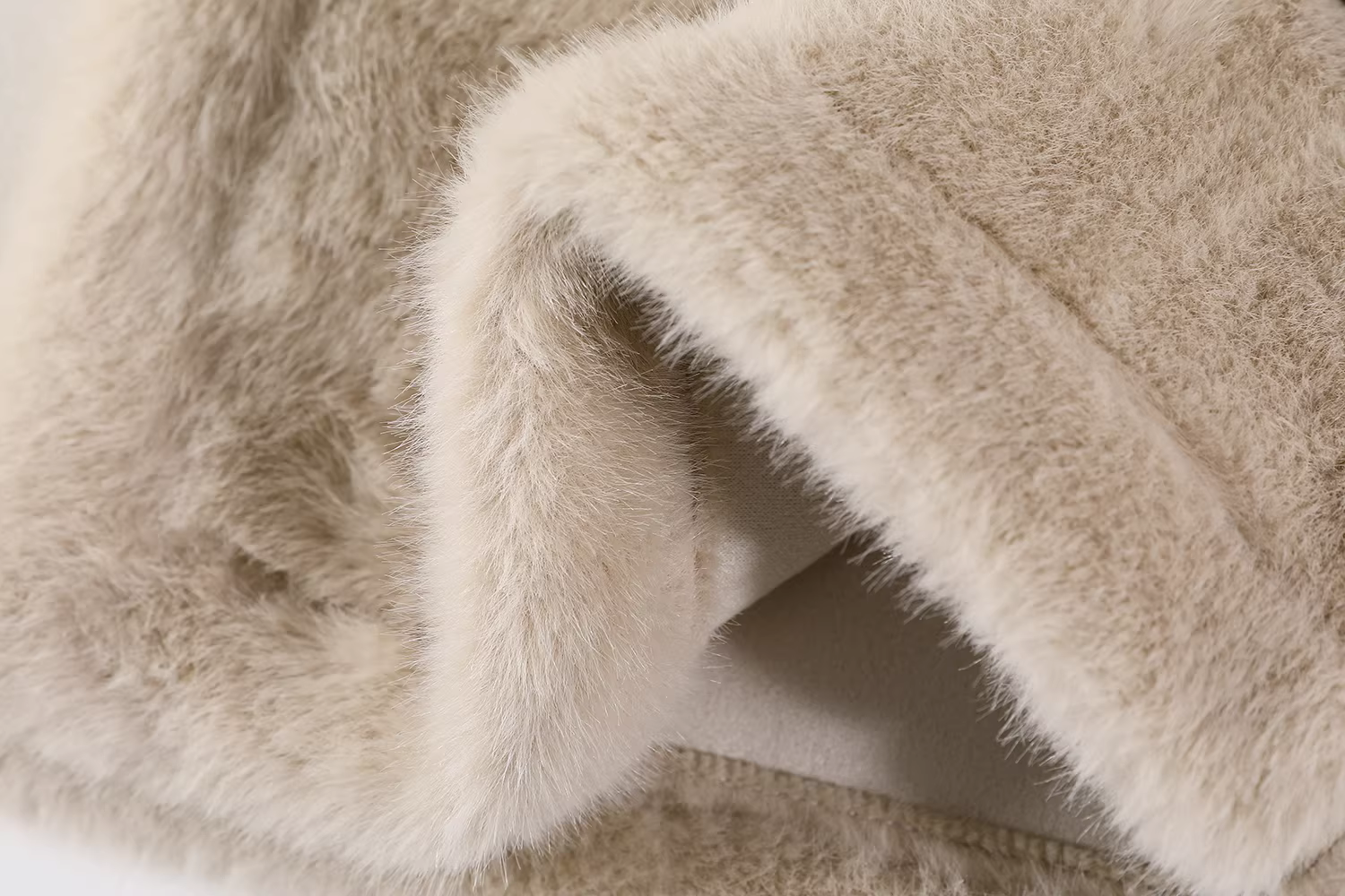 Áo khoác lông thú phong cách Hàn Quốc dành cho nữ, mùa đông 2025, áo khoác lông dày dài cao cấp mới