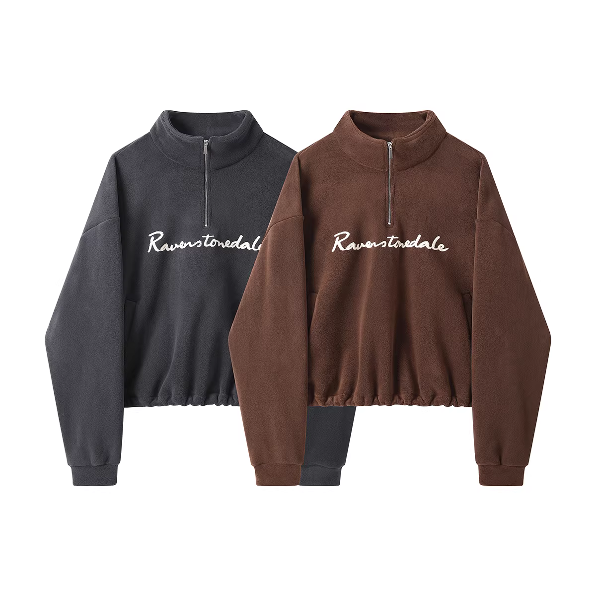 NSROU phong cách Hàn Quốc lười biếng dáng rộng retro đa năng áo khoác len dày dặn dành cho nữ mùa đông áo ngắn