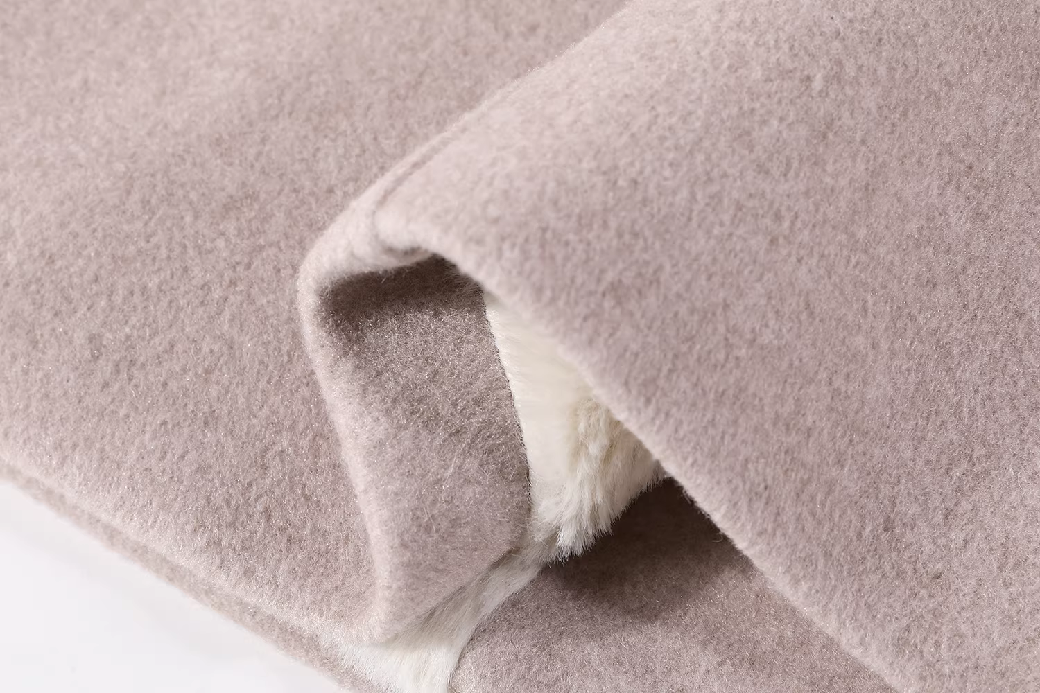 Áo khoác cashmere ngắn hai mặt kiểu Hàn Quốc có khuy sừng dành cho phụ nữ nhỏ nhắn, mùa thu đông, cao cấp và siêu phong cách.
