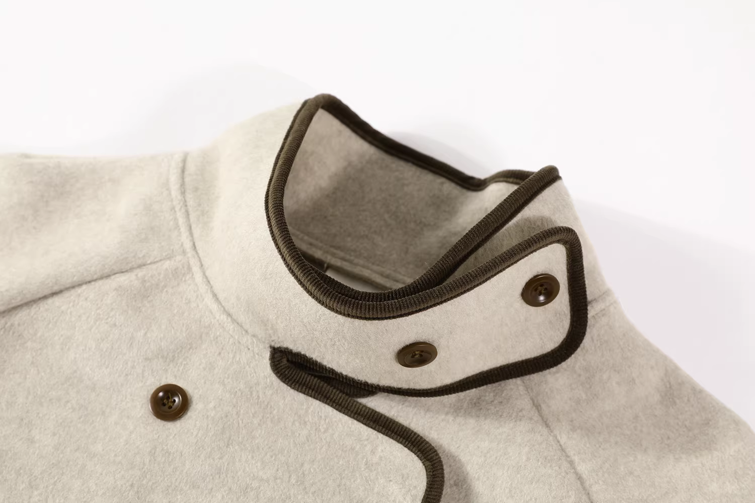 Áo khoác len cashmere dáng ôm thiết kế độc đáo phong cách Chanel dành cho nữ, mùa thu đông