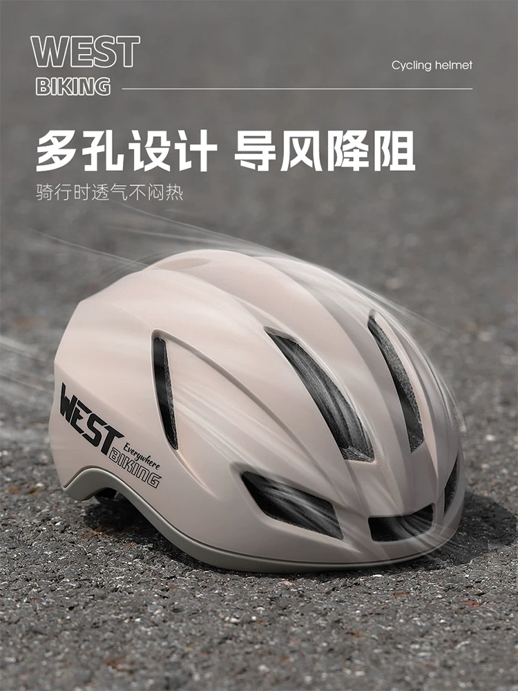 Mũ bảo hiểm xe đạp West Rider dành cho nam và nữ, mũ bảo hiểm đi xe đạp leo núi và đường trường thoáng khí, mũ bảo hiểm, thiết bị đạp xe