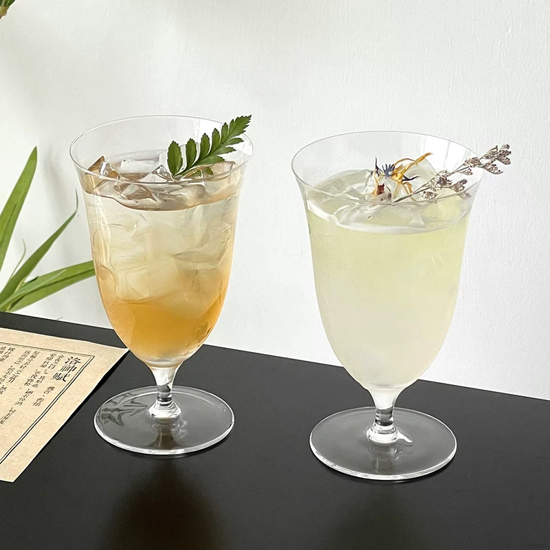 Ly thủy tinh pha lê hình sao thủ công siêu mỏng kiểu Nhật, ly cocktail sáng tạo, ly uống nước cao cấp, ly tráng miệng