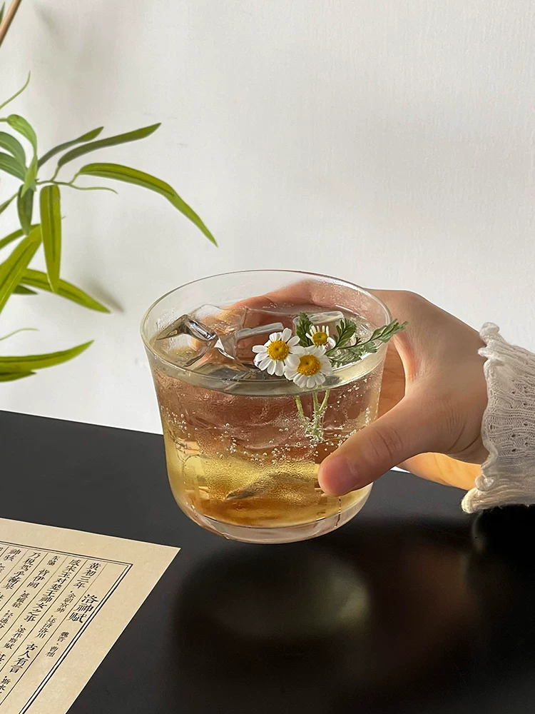 Cốc thủy tinh siêu mỏng kiểu Nhật kèm đế lót ly, cốc rượu whisky, cốc cổ điển, cốc cocktail sang trọng, cốc uống nước lạnh, cốc nước