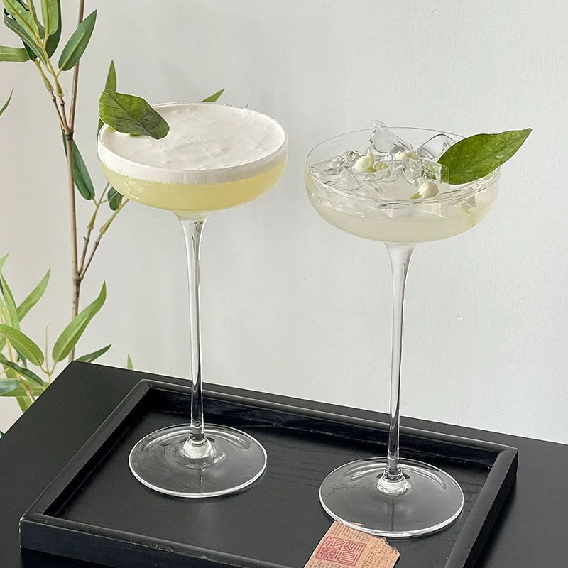 Ly cocktail siêu cao kiểu Nhật, ly chân cao Kimura, ly martini sáng tạo, ly sâm panh, cốc thủy tinh.