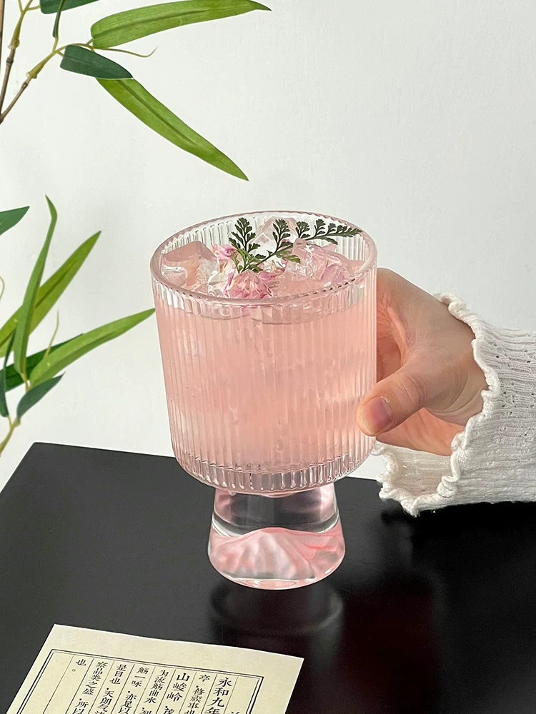 Ly thủy tinh cao cấp dành cho núi cao, ly cổ điển, ly cocktail, ly uống nước thiết kế, cốc nước.